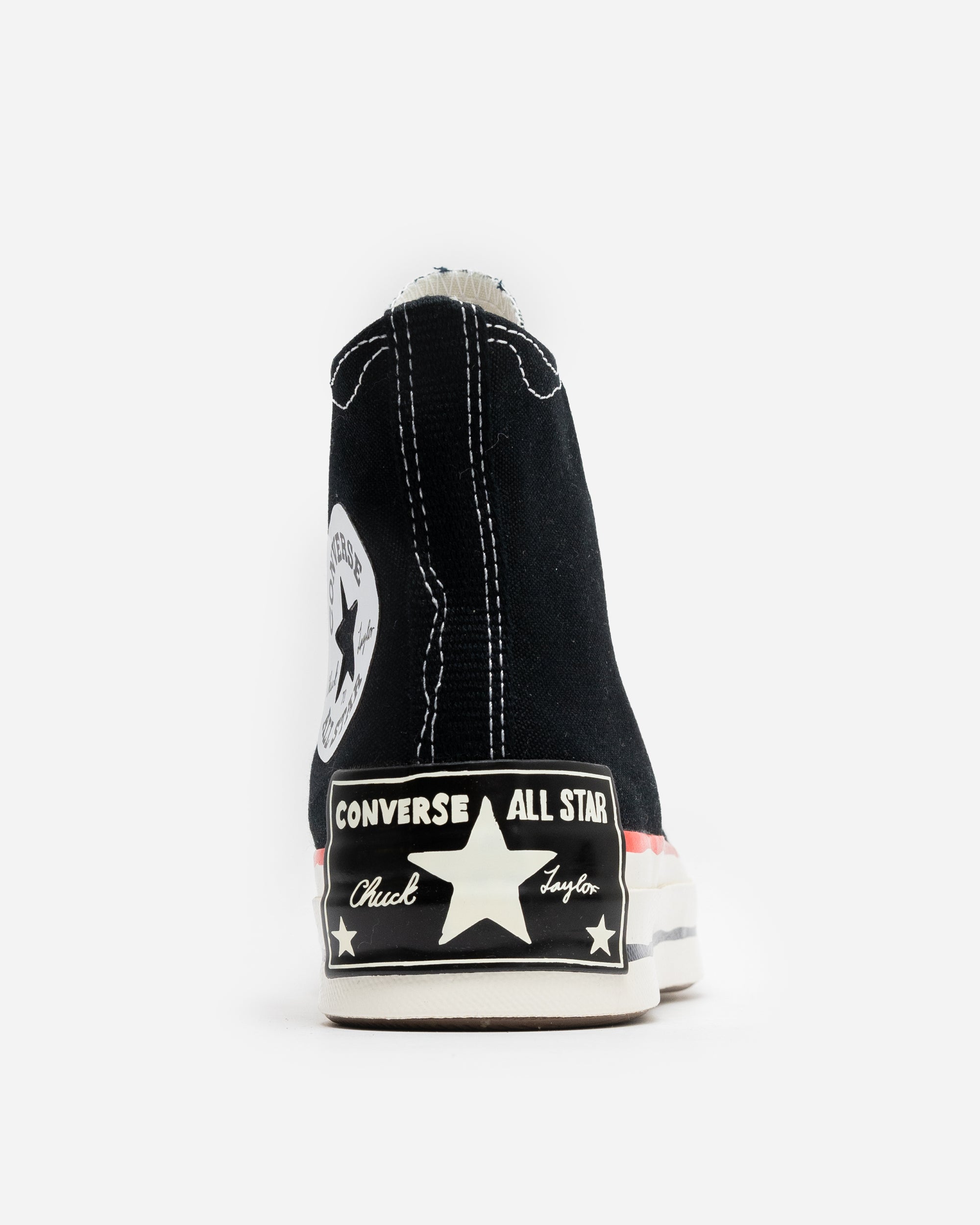 CONVERSE Chuck 70 Hi Black/White/Red A09139