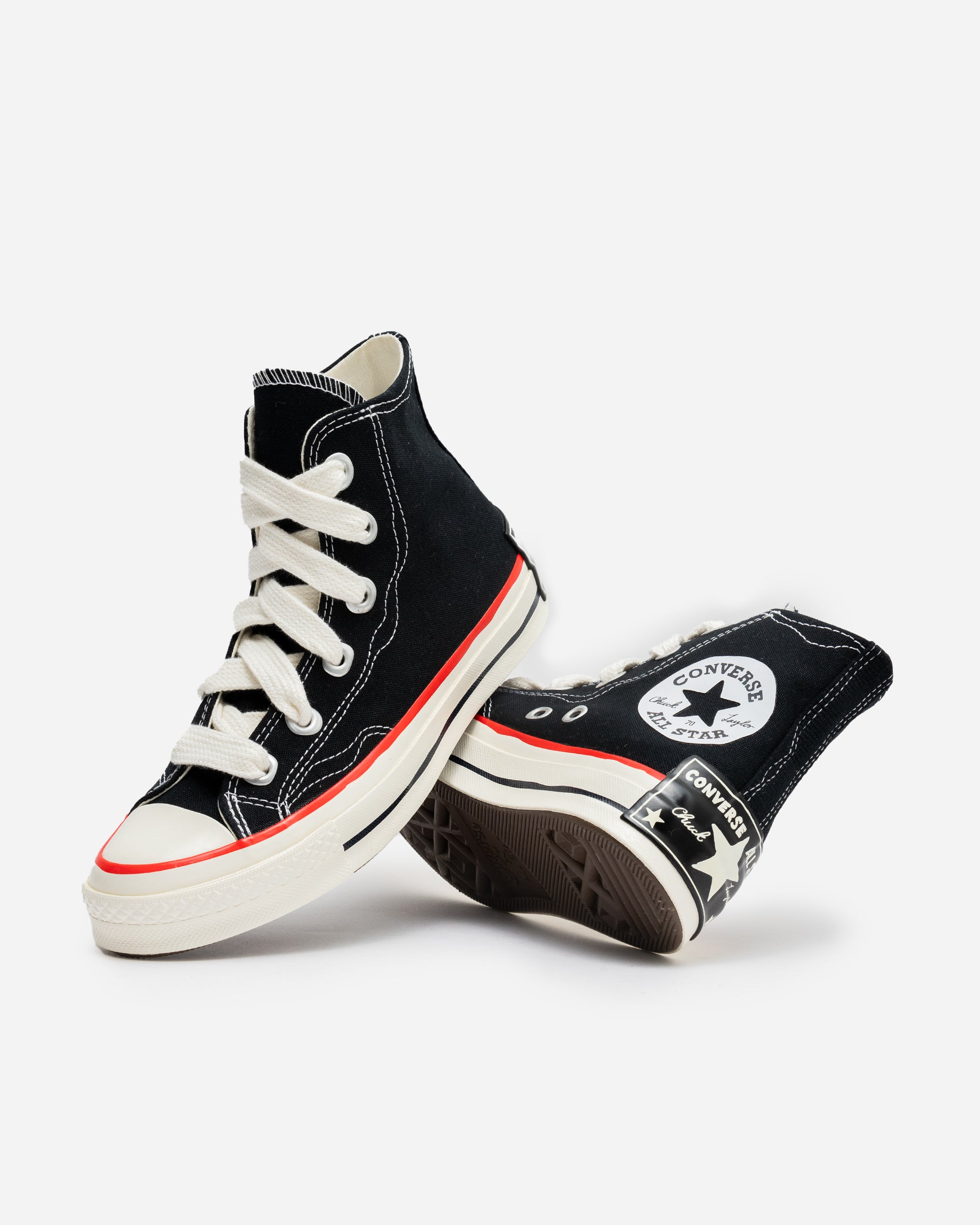 CONVERSE Chuck 70 Hi Black/White/Red A09139