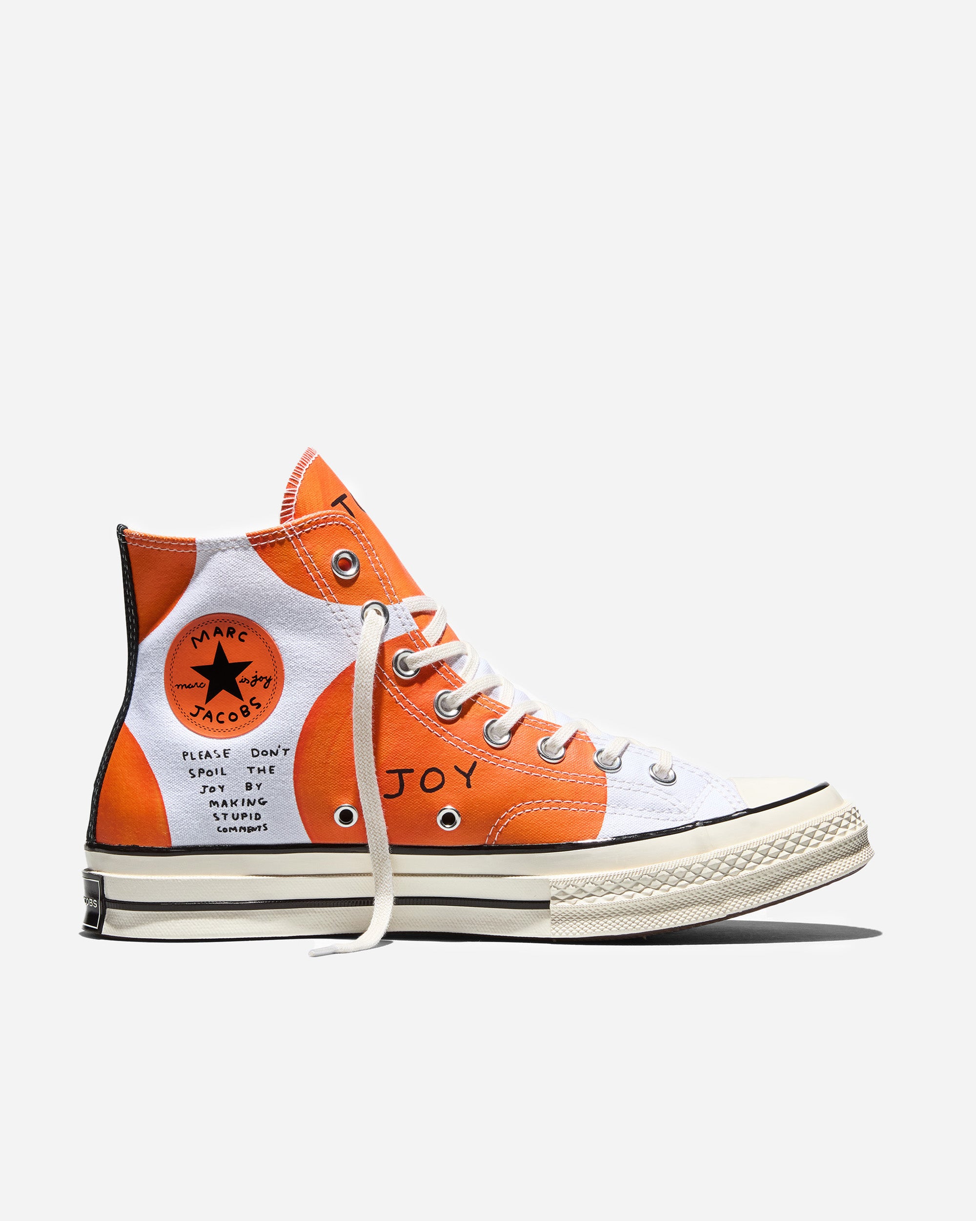 Converse Converse x Marc Jacobs Chuck 70 White/Mandarin Orange