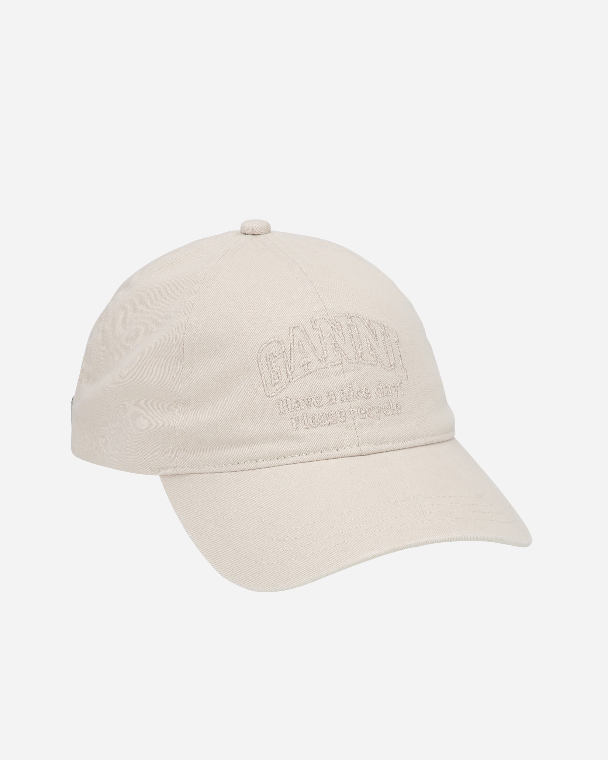 Ganni Cap Hat Patch Egret A5861