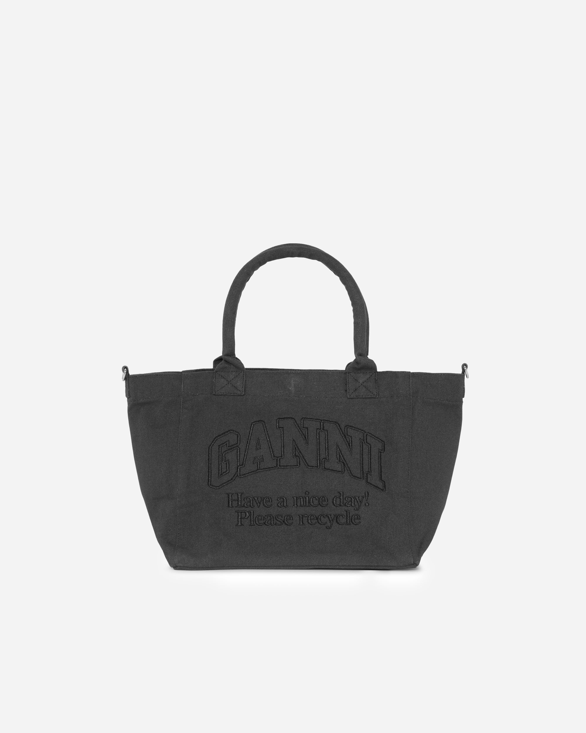 GANNI Small Easy Shopper Black A5972-099