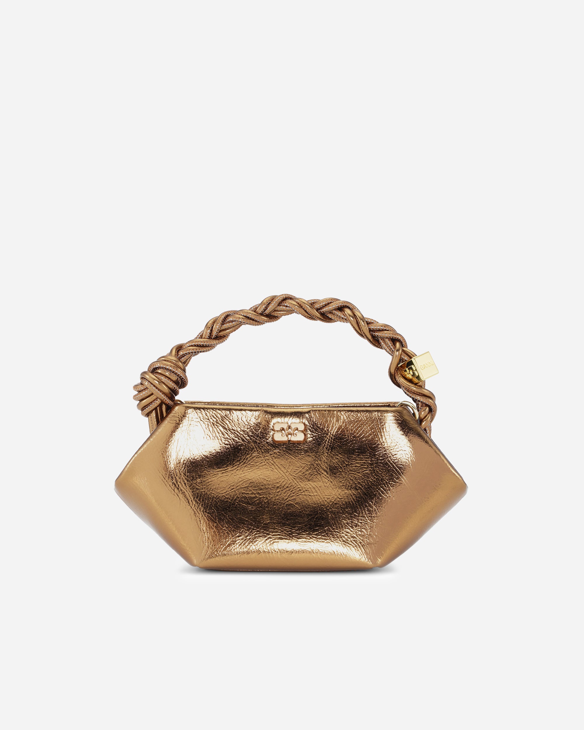 GANNI Ganni Bou Bag Mini Metallic Bronze A6087-046