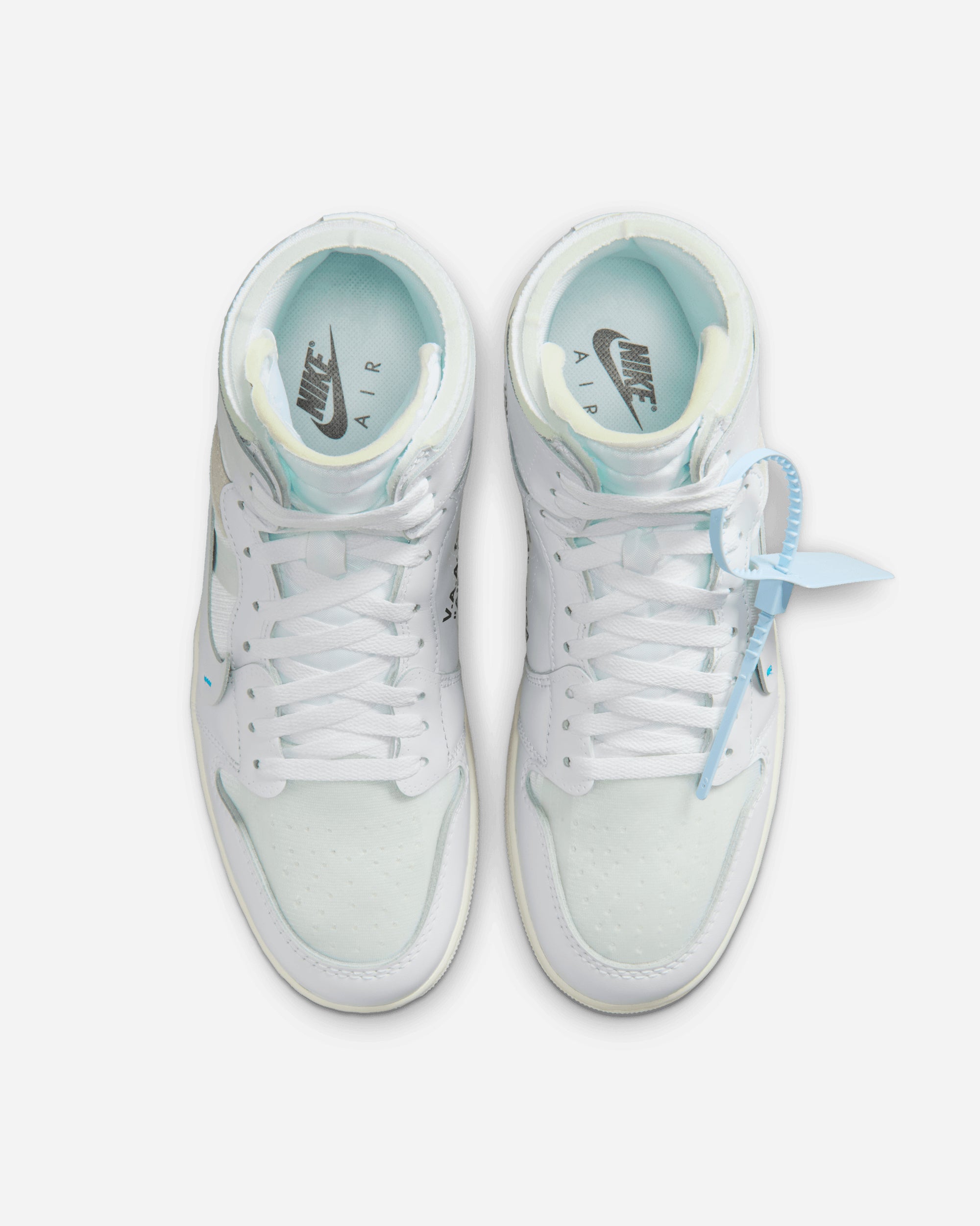 Jordan Brand Air Jordan 1 Retro High Virgil Abloh Archive "Alaska" WHITE/WHITE AA3834-100