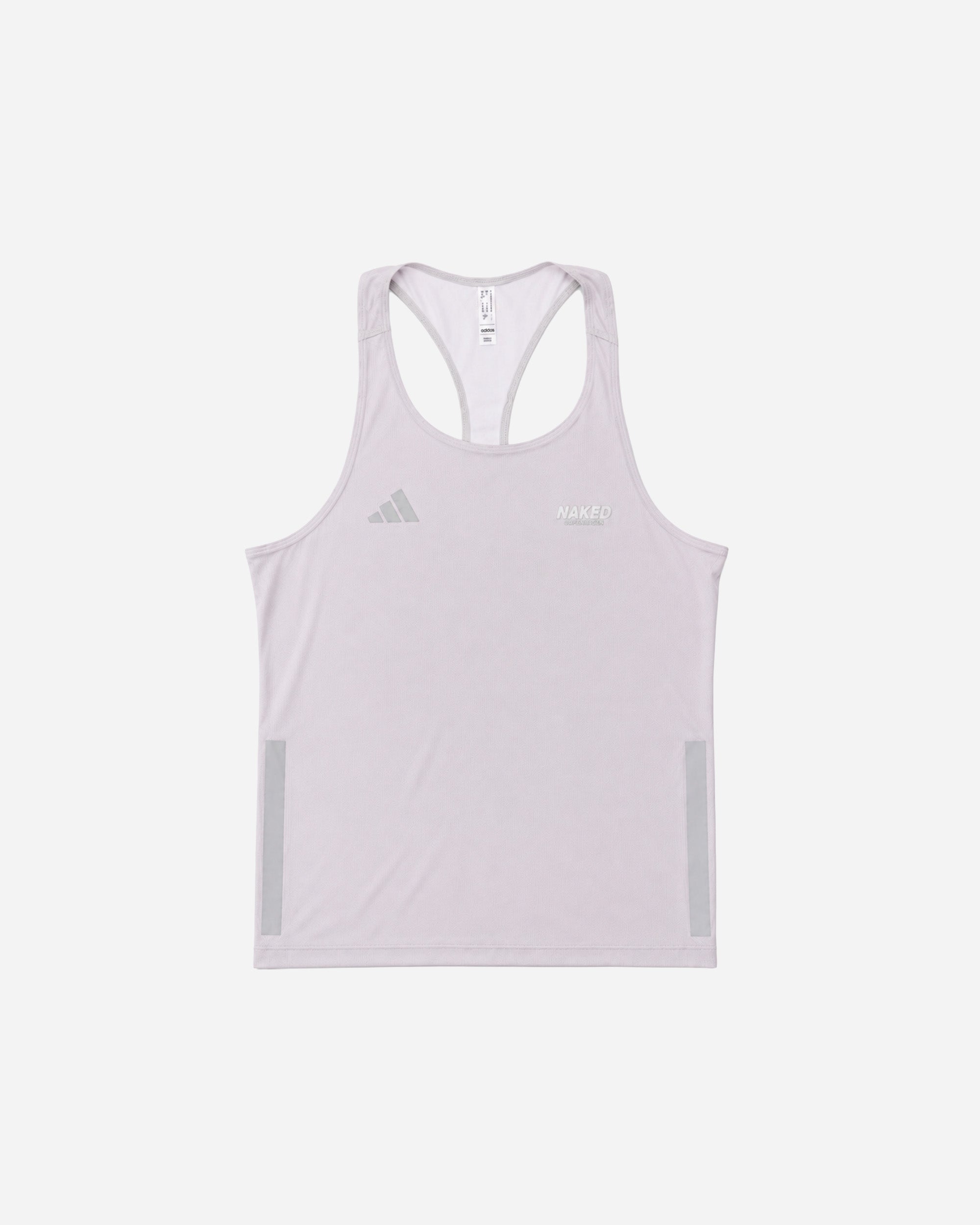 Adidas Running adidas Running x NAKED Copenhagen Run Singlet Grey IY7870