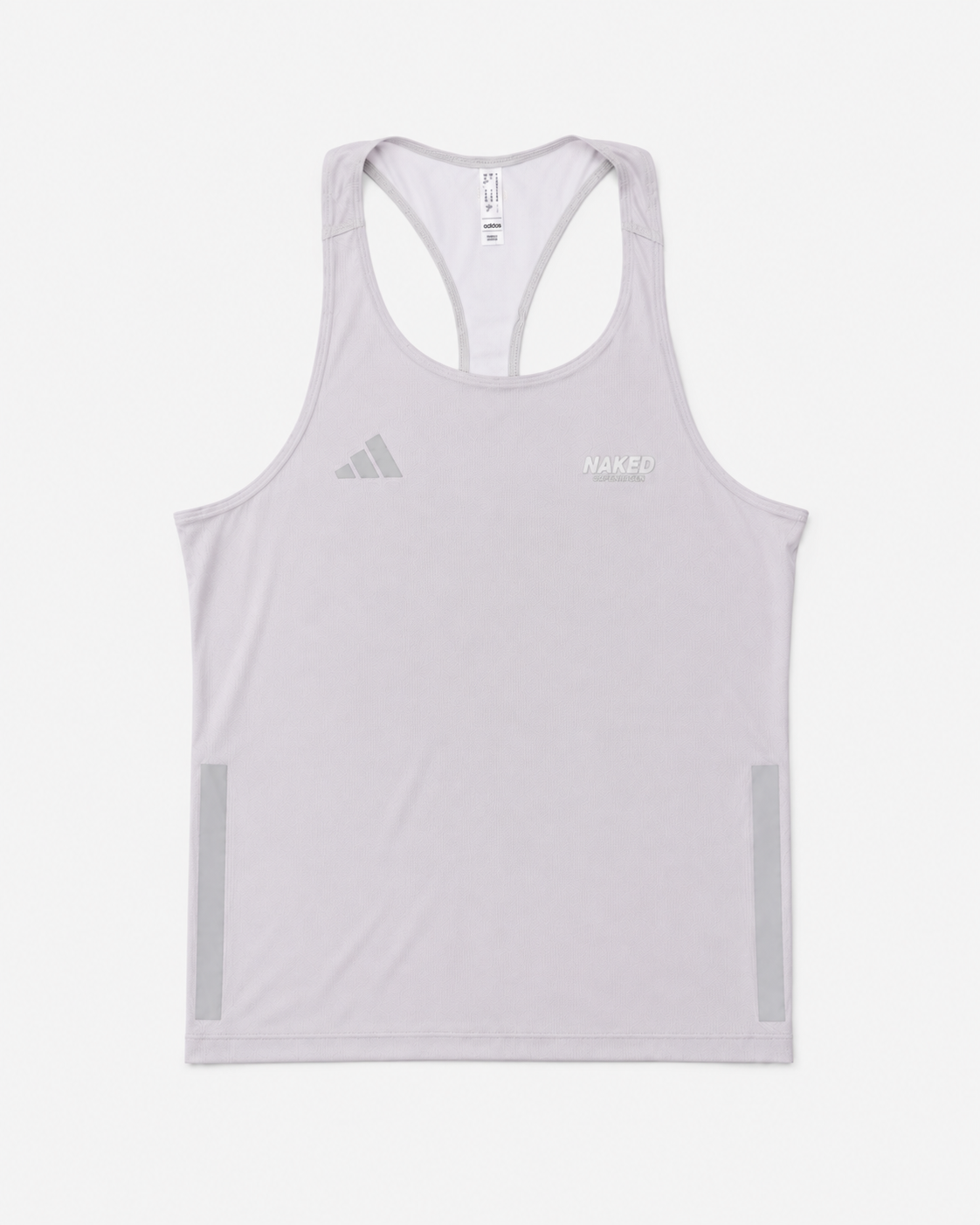 Adidas Running adidas Running x NAKED Copenhagen Run Singlet Grey IY7870