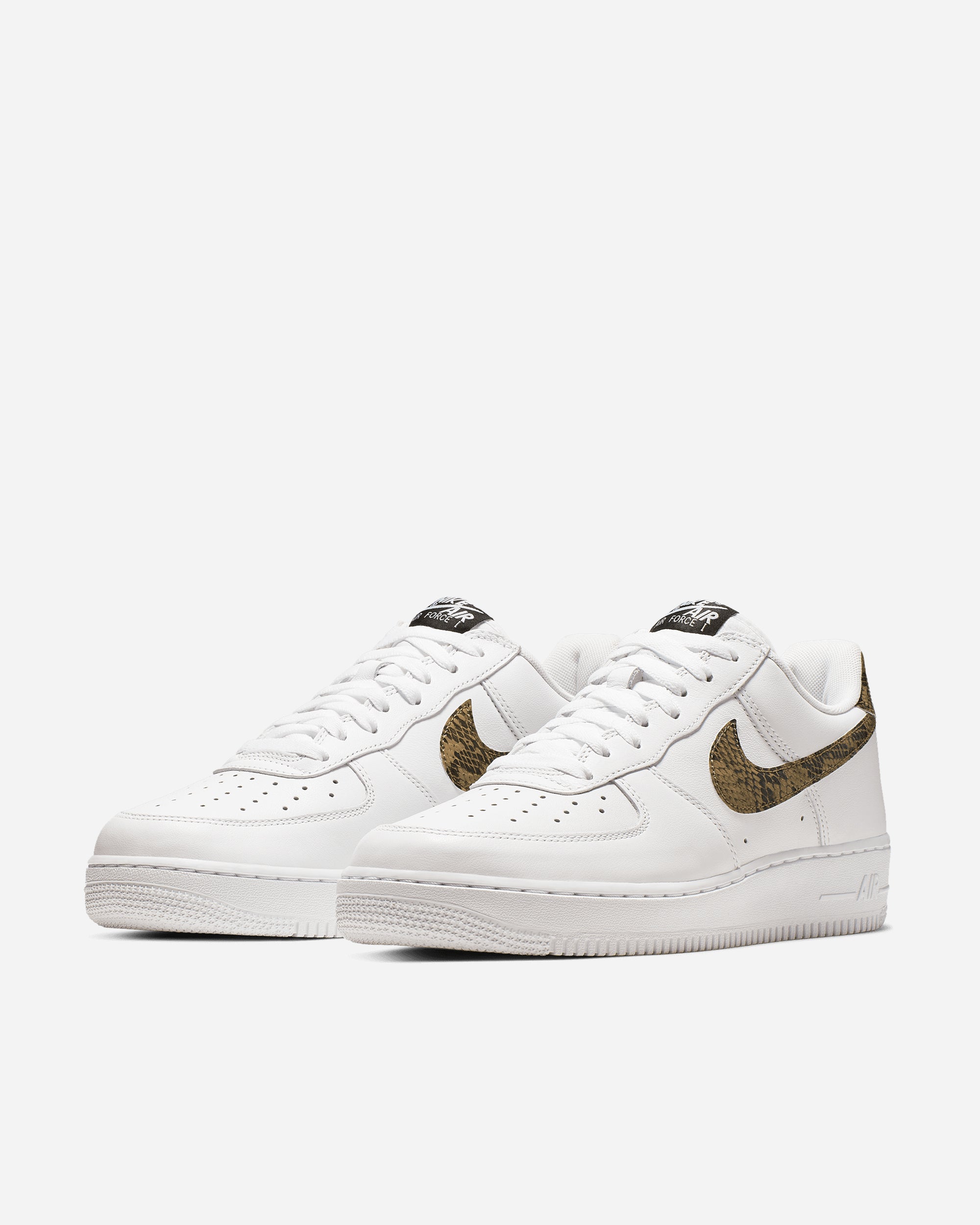 Nike Nike Air Force 1 Low Retro WHITE/GOLD/HAZEL-BLACK AO1635-100