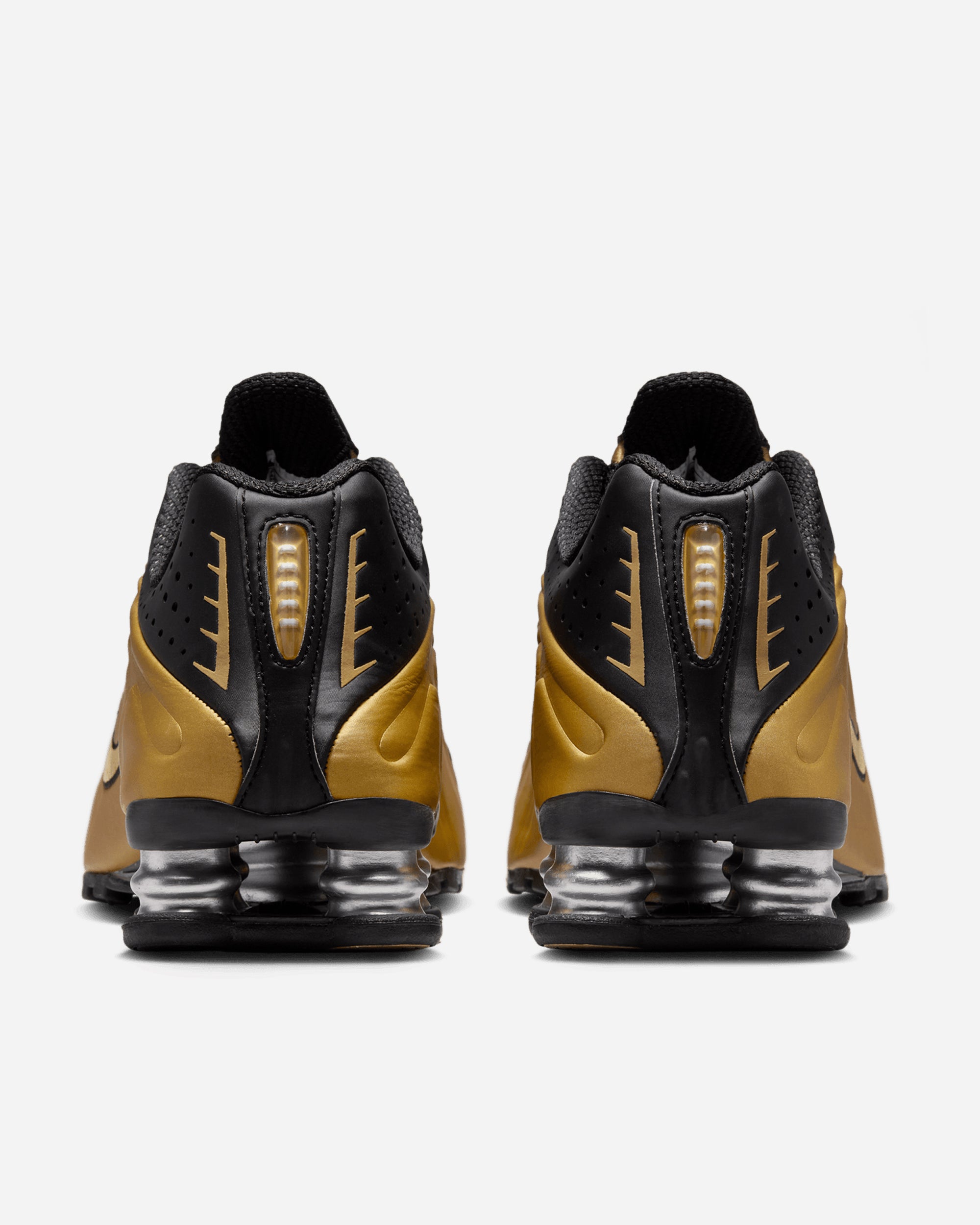 Nike Shox R4 BLACK/METALLIC GOLD AR3565-005