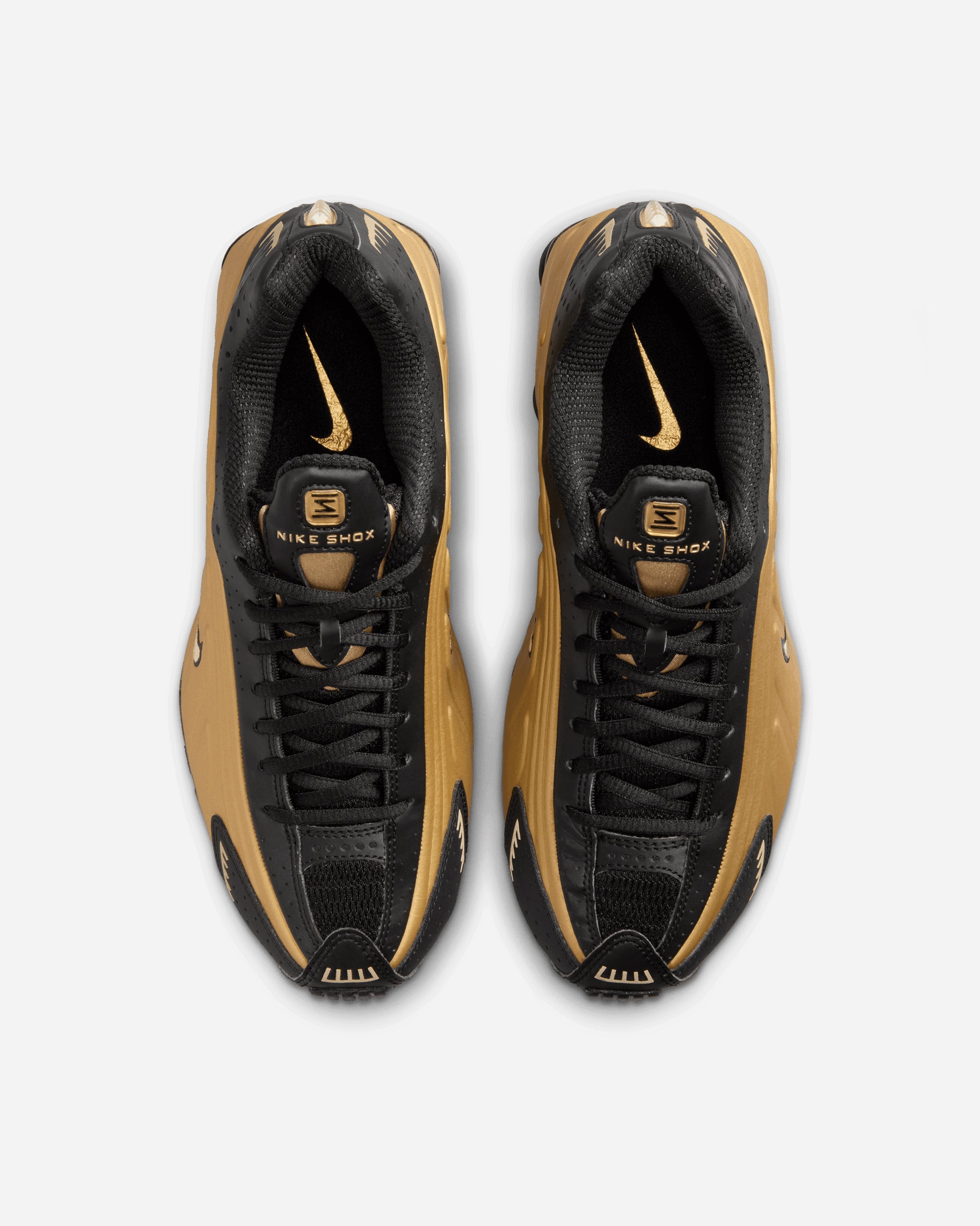 Nike Shox R4 BLACK/METALLIC GOLD AR3565-005