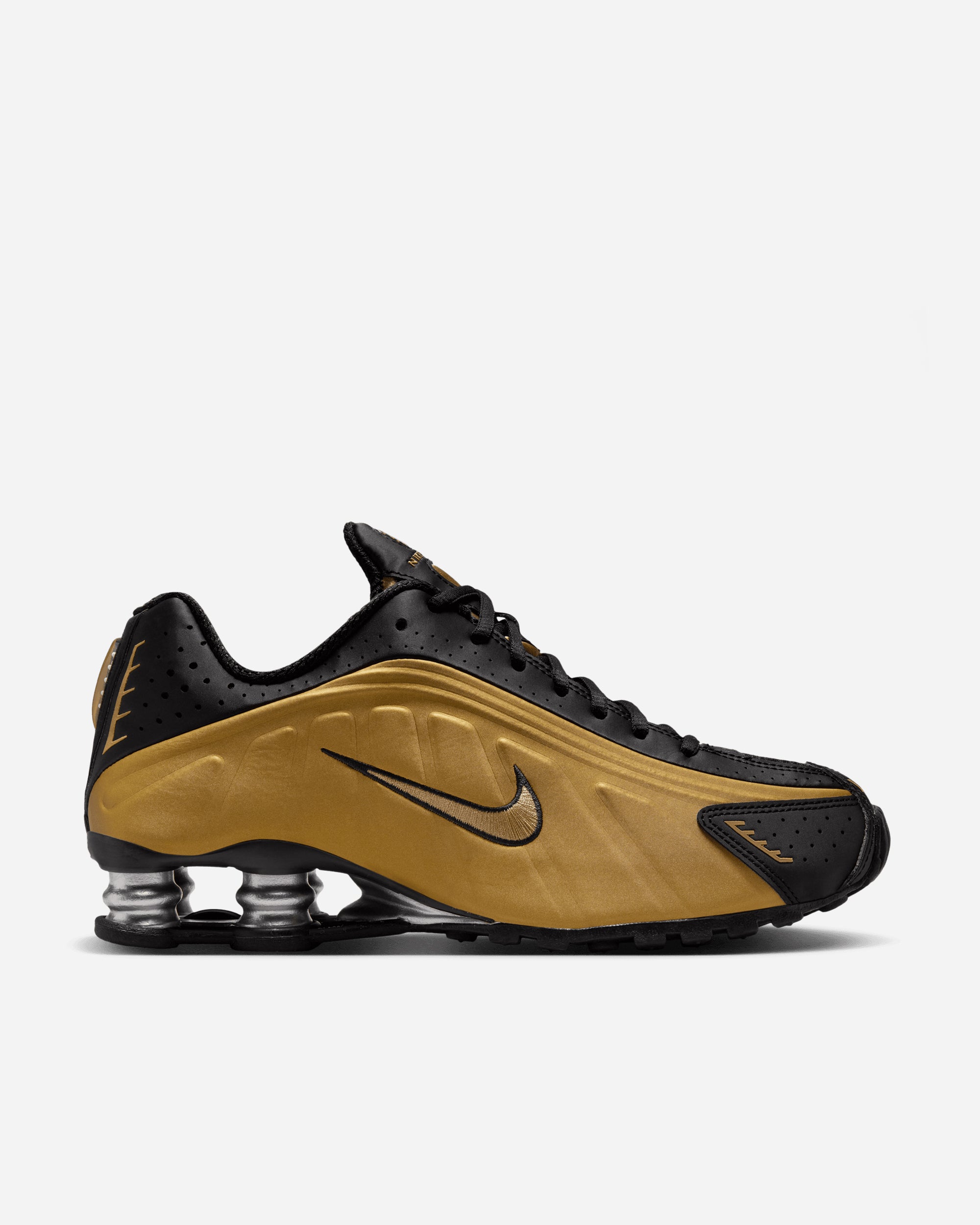 Nike Shox R4 BLACK/METALLIC GOLD AR3565-005