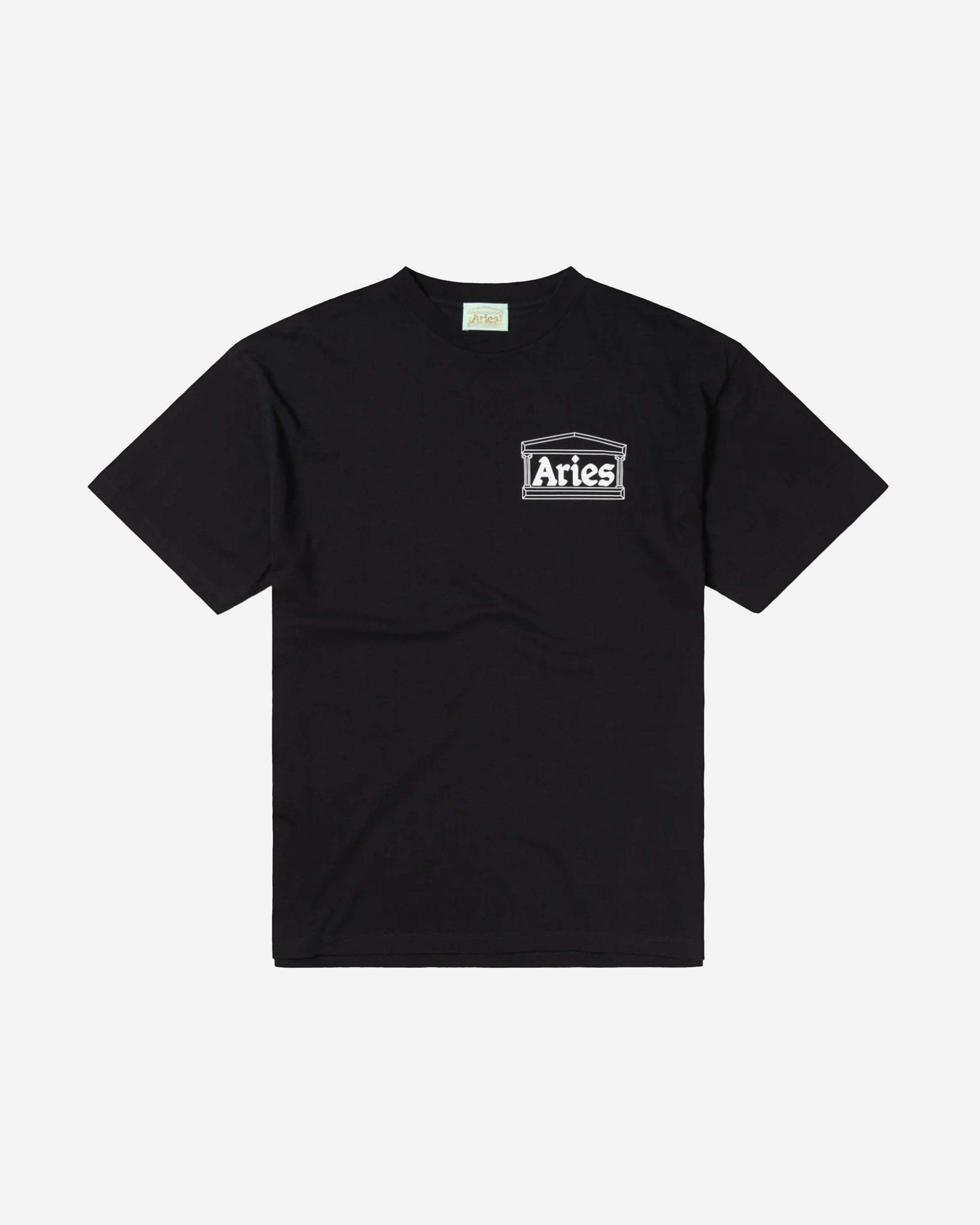 ARIES Temple SS Tee Black AR6000002-BLK