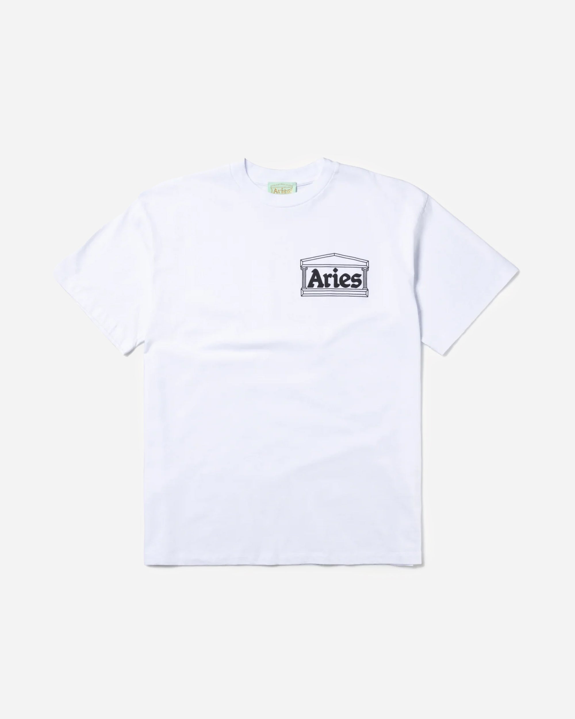 ARIES Temple SS Tee White AR6000002-WHT