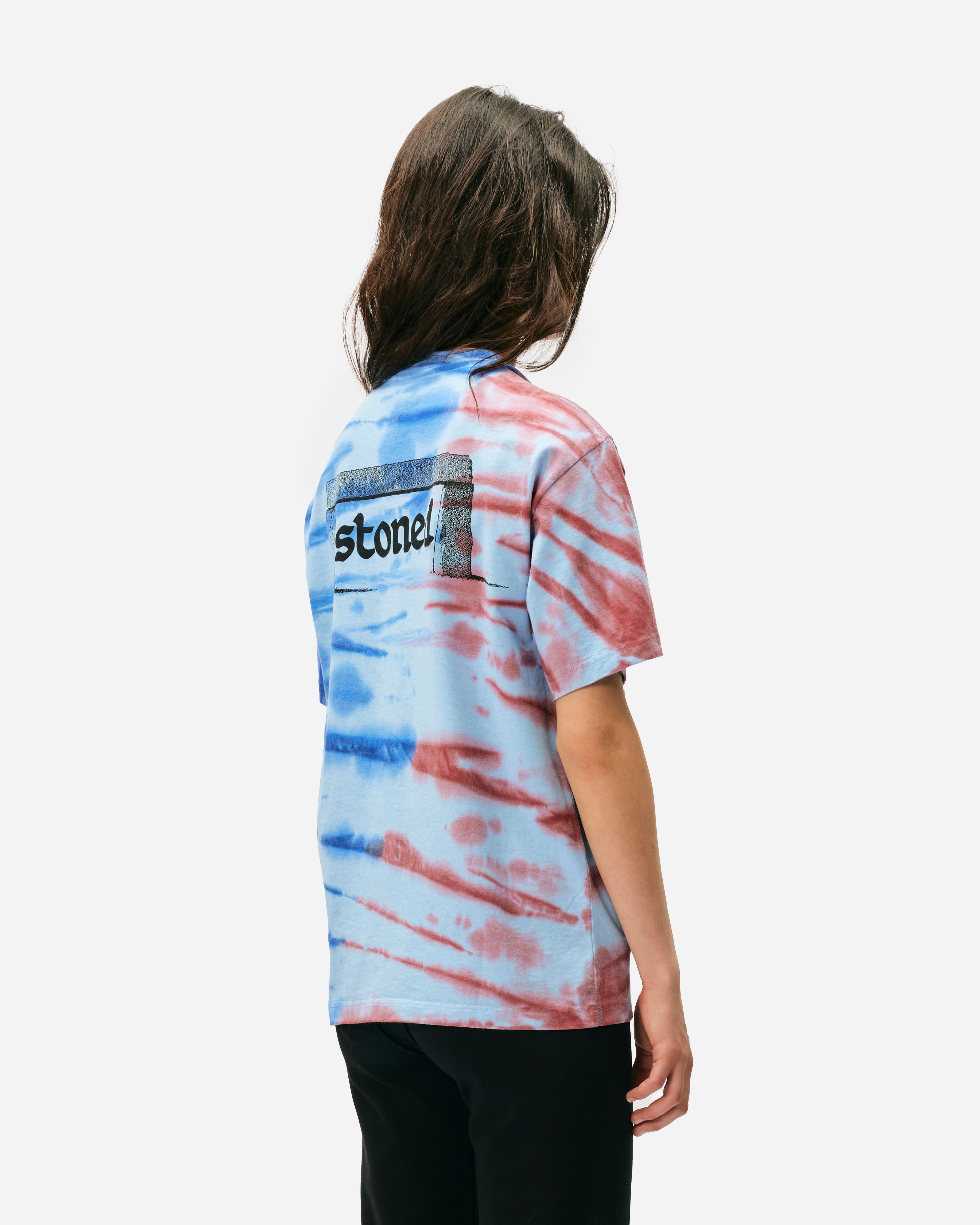 ARIES Stoned Temple Tie Dye T-Shirt Multi AR6001801-MLT