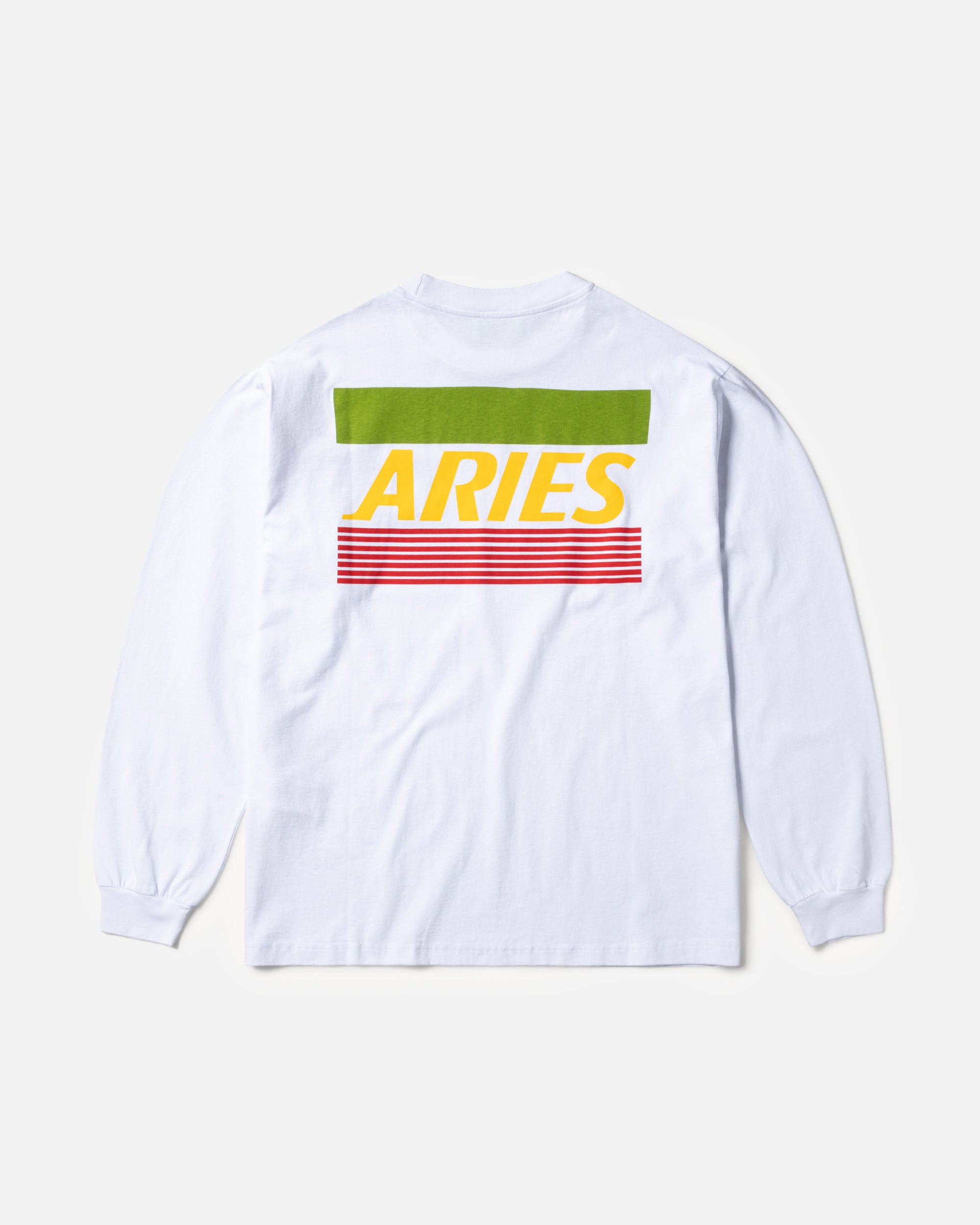 ARIES Credit Card langærmet skjorte White AR6002102-WHT