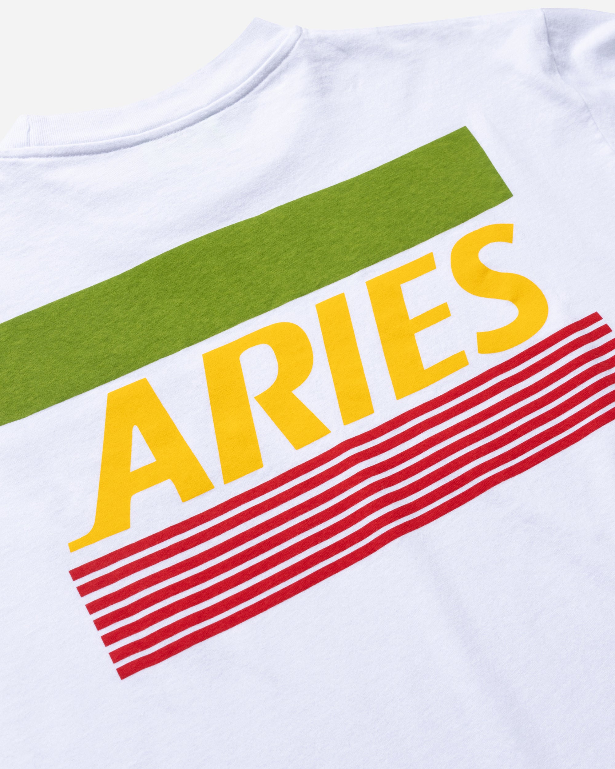 ARIES Credit Card langærmet skjorte White AR6002102-WHT