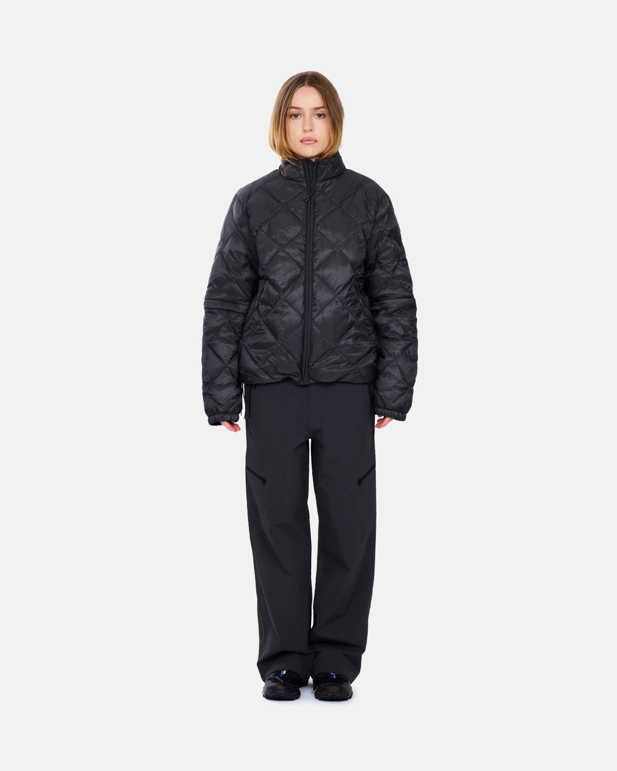 Hiking Patrol Base LT Down Zip Jacket  Charcoal Black  AW25005-Charcoal