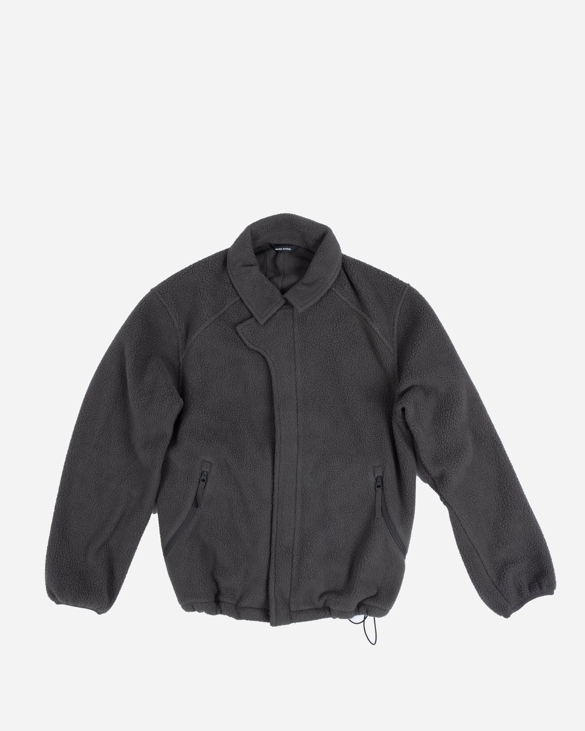 Hiking Patrol Waypoint Texture Jacket  Charcoal Black  AW25017-Charcoal