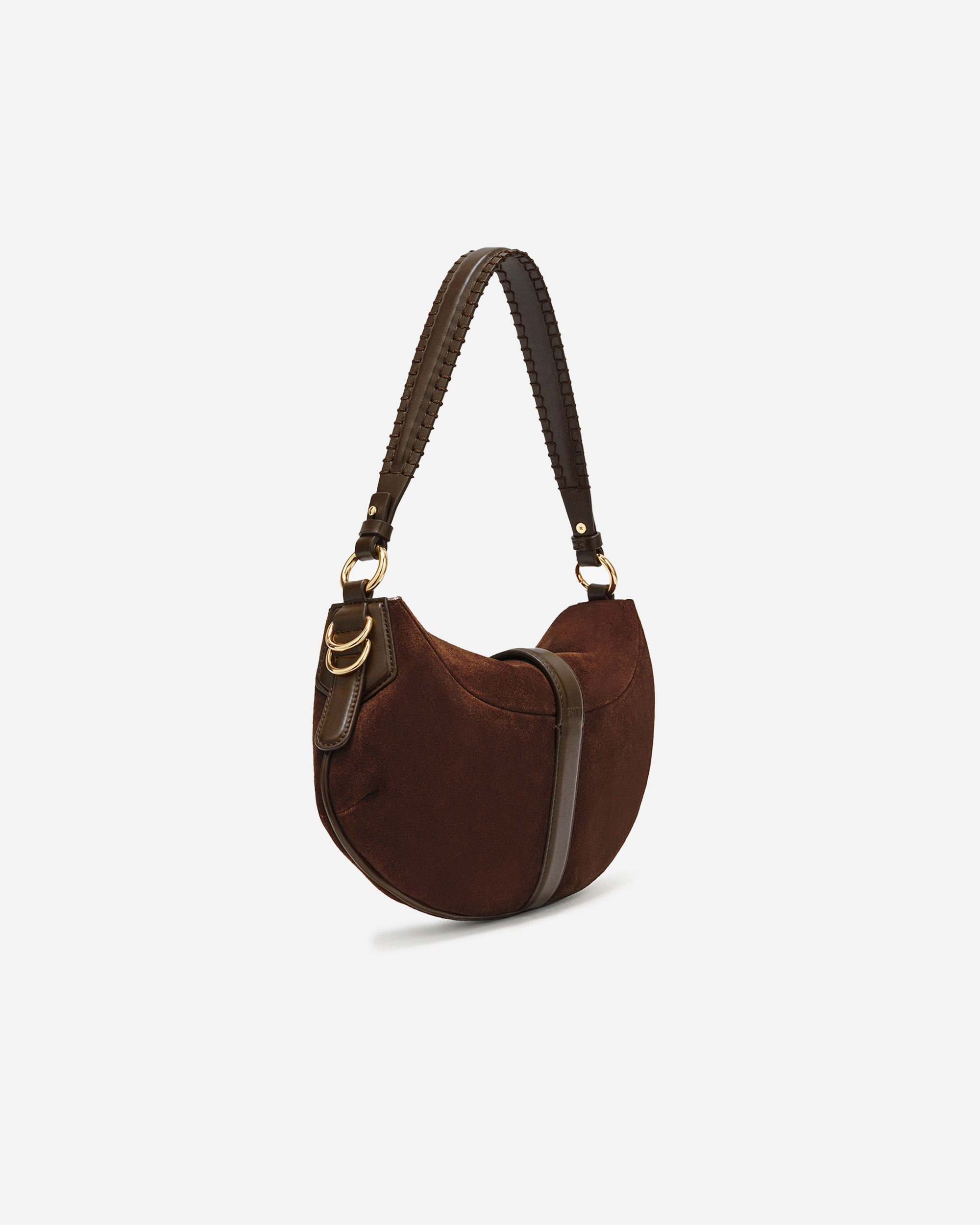 GANNI B-Kat Recycled Suede Pelinova Chicory Coffee B2070052-979