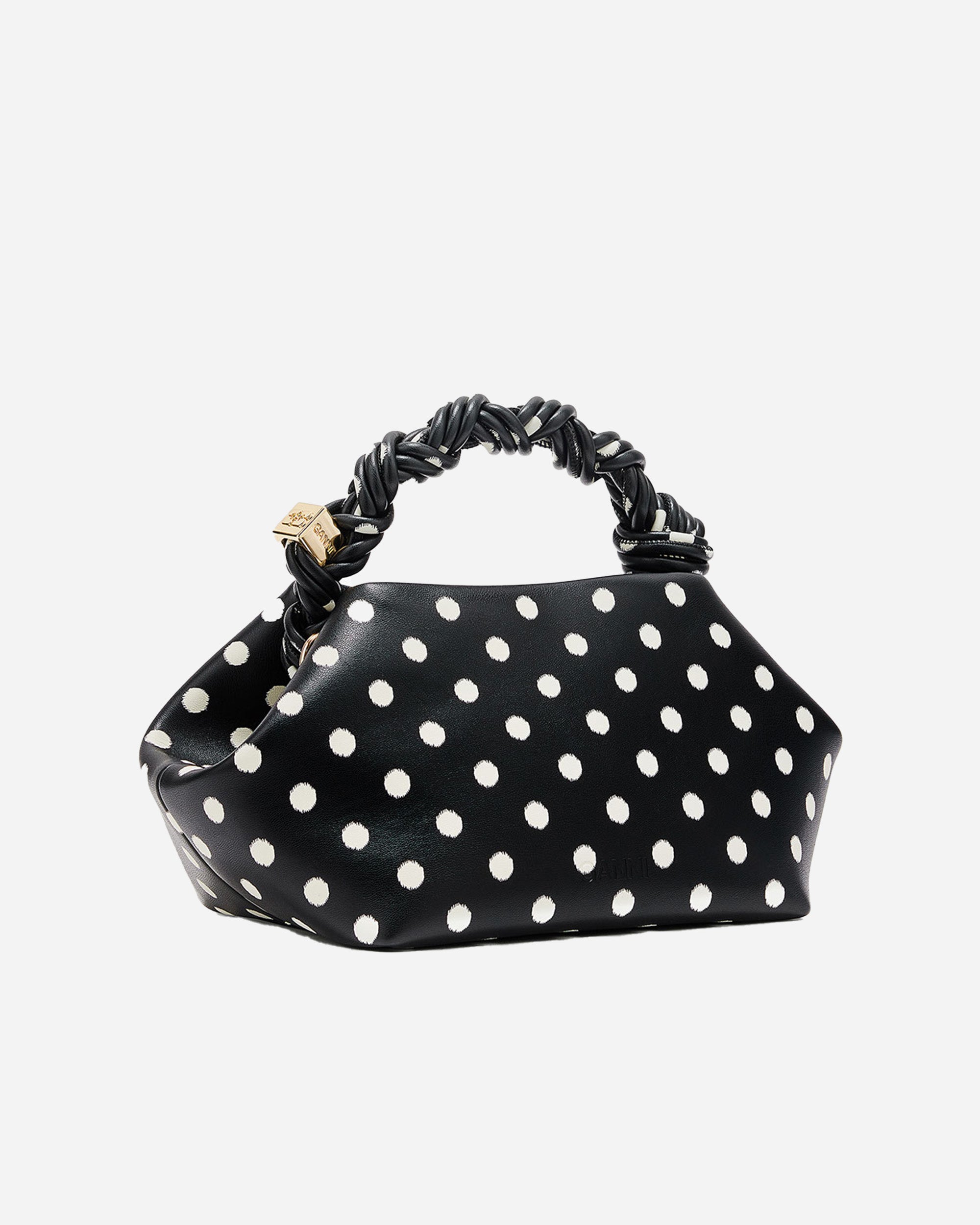 GANNI Bou Small Printed Black B2100056-099