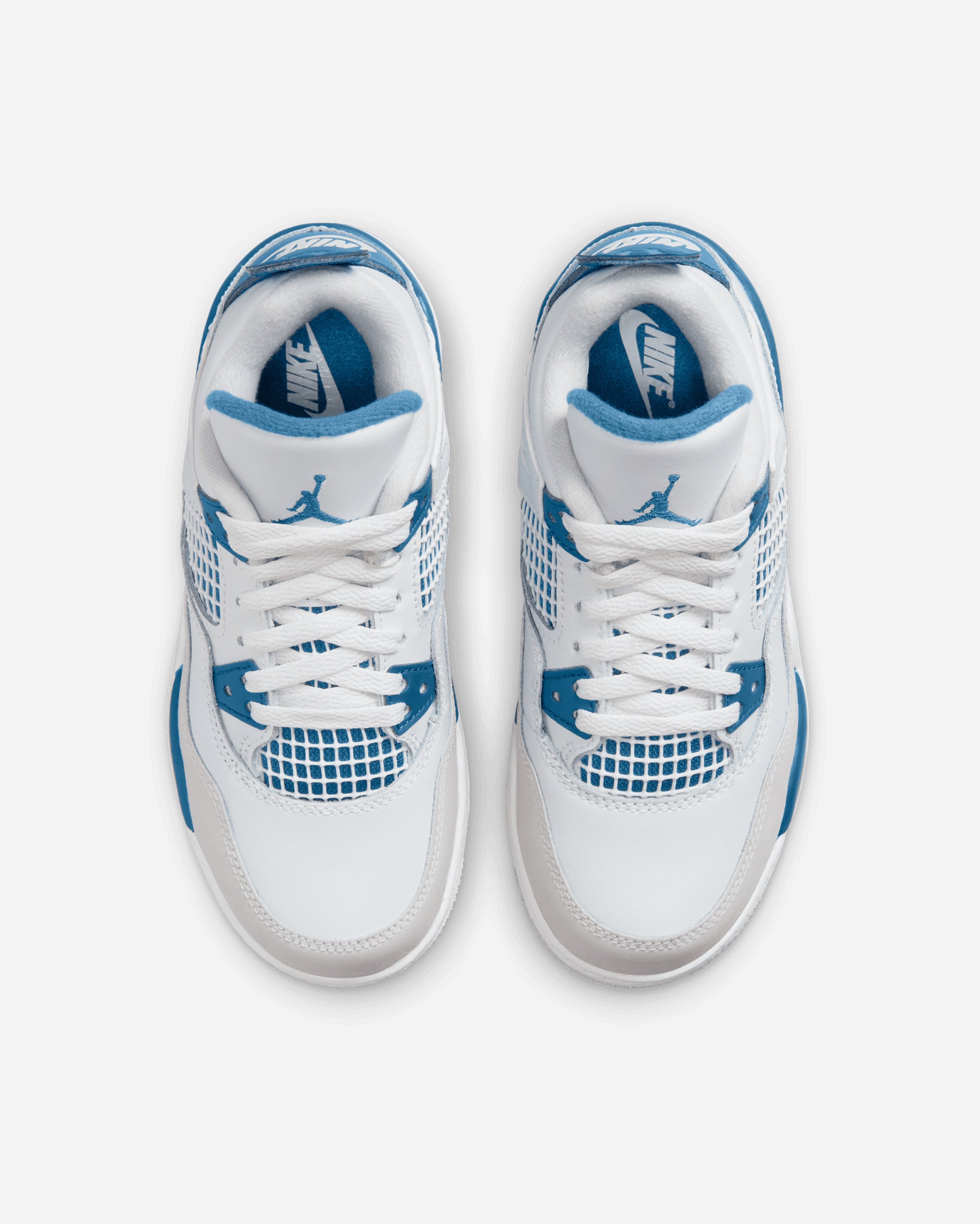 Jordan Brand Jordan 4 Retro 'Military Blue' (Preschool) MILITARY BLUE-NEUTRAL GREY BQ7669-141