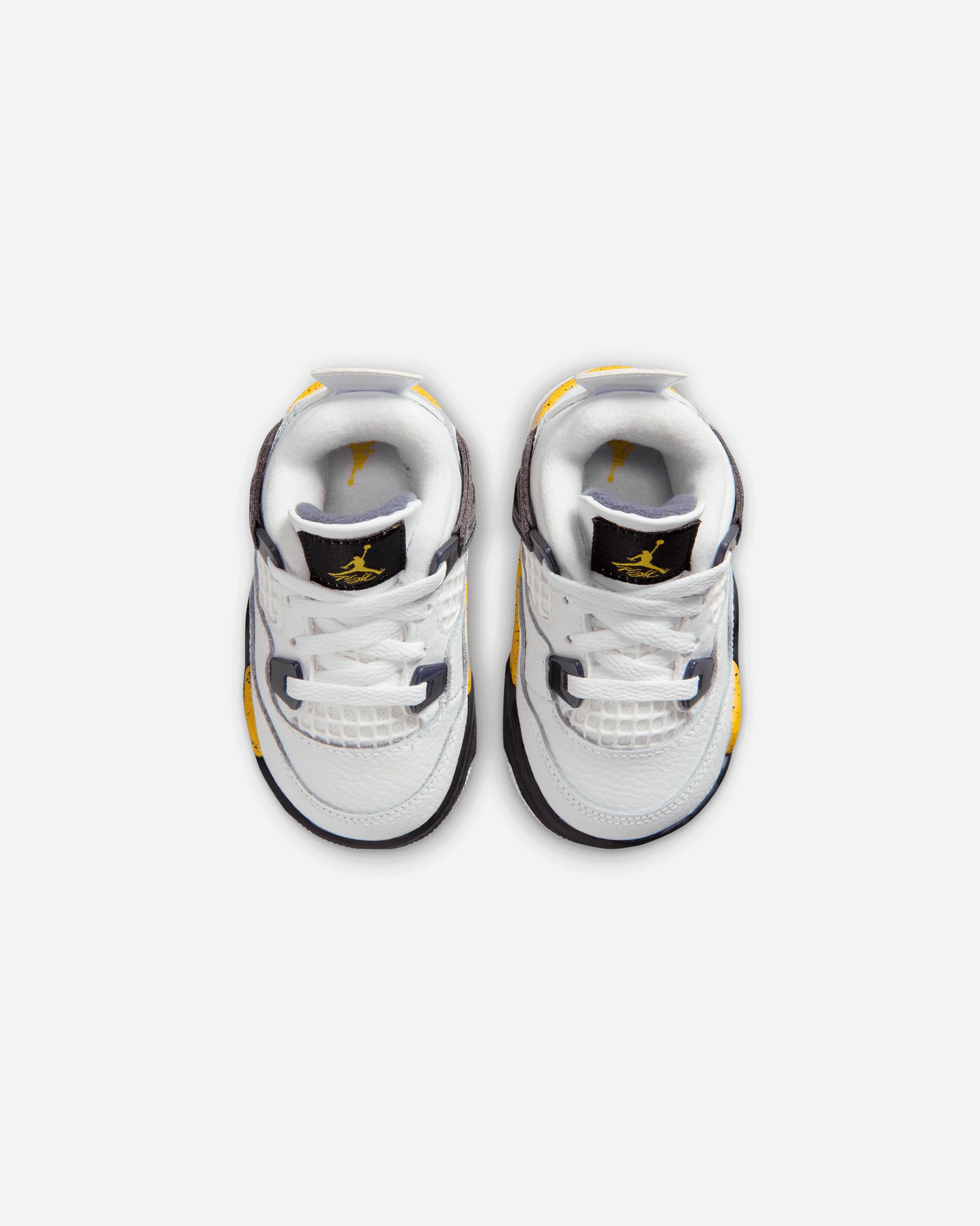 Jordan Brand Jordan 4 Retro (Toddler) WHITE/TOUR YELLOW-DARK BLUE GREY-BLACK BQ7670-102