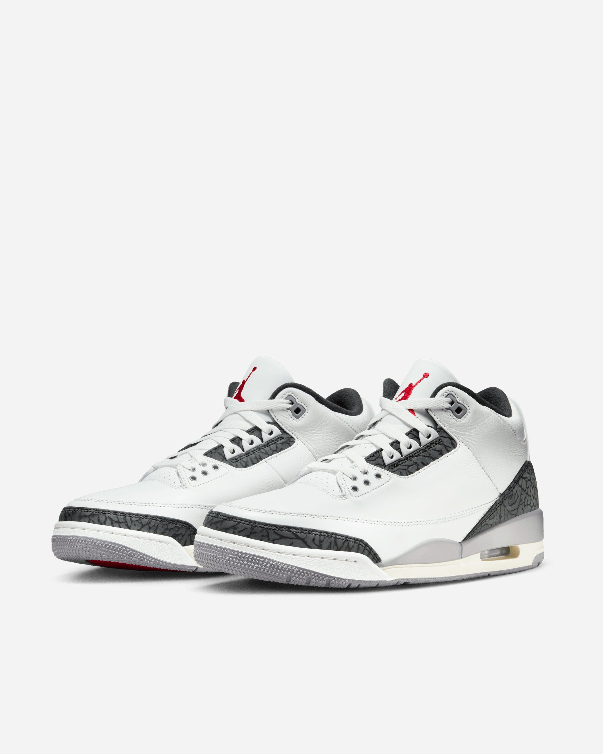 Jordan Brand Air Jordan 3 Retro 'Cement Grey' SUMMIT WHITE/FIRE RED CT8532-106