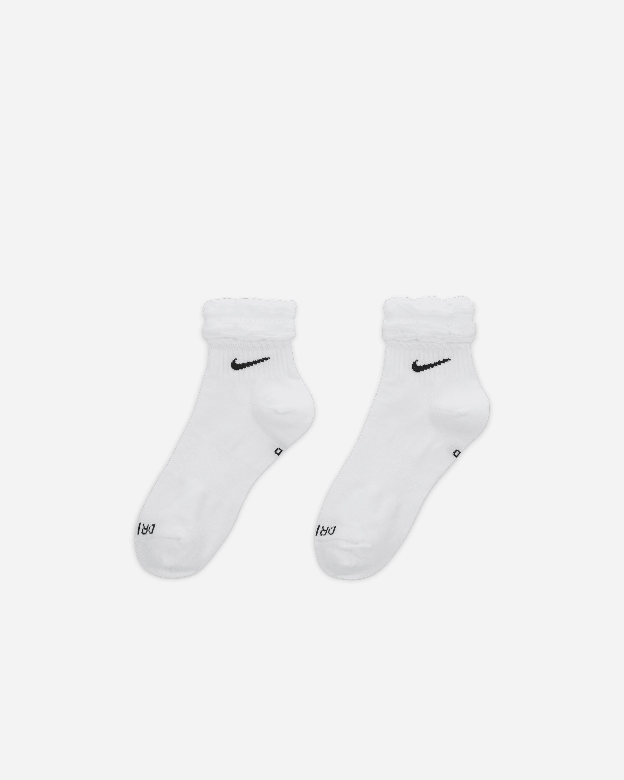 Nike Enkelsokken voor dagelijkse training WHITE/BLACK DH5485-100