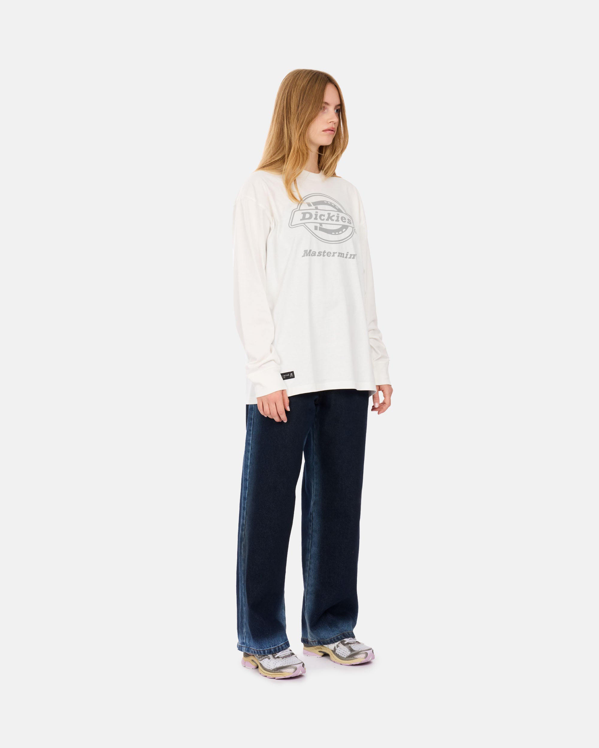 DICKIES Dickies x Mastermind Longsleeve WHITE DK0A8D83C4D1