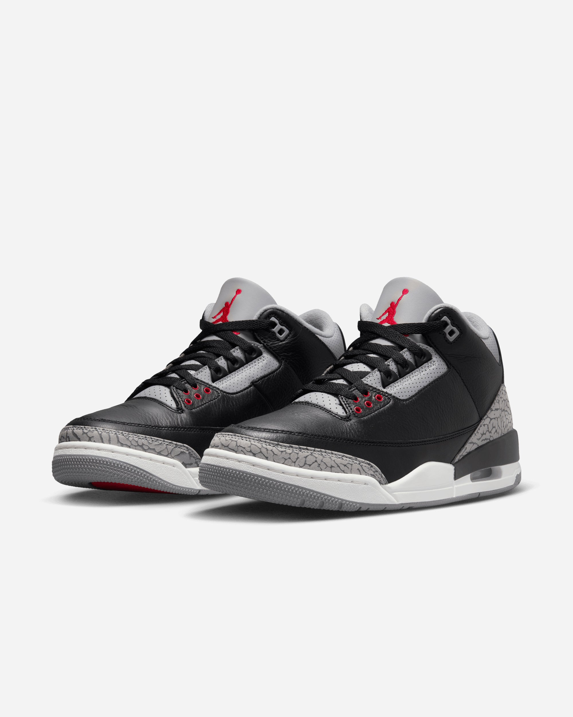 Jordan Brand AIR JORDAN 3 RETRO BLACK/FIRE RED-CEMENT GREY DN3707-010