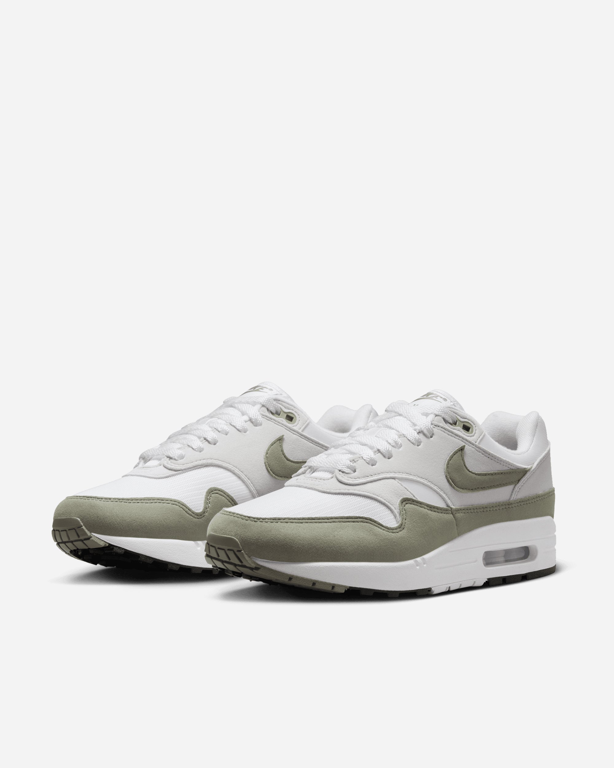 Nike Air Max 1 WHITE/LIGHT ARMY-NEUTRAL GREY DZ2628-112