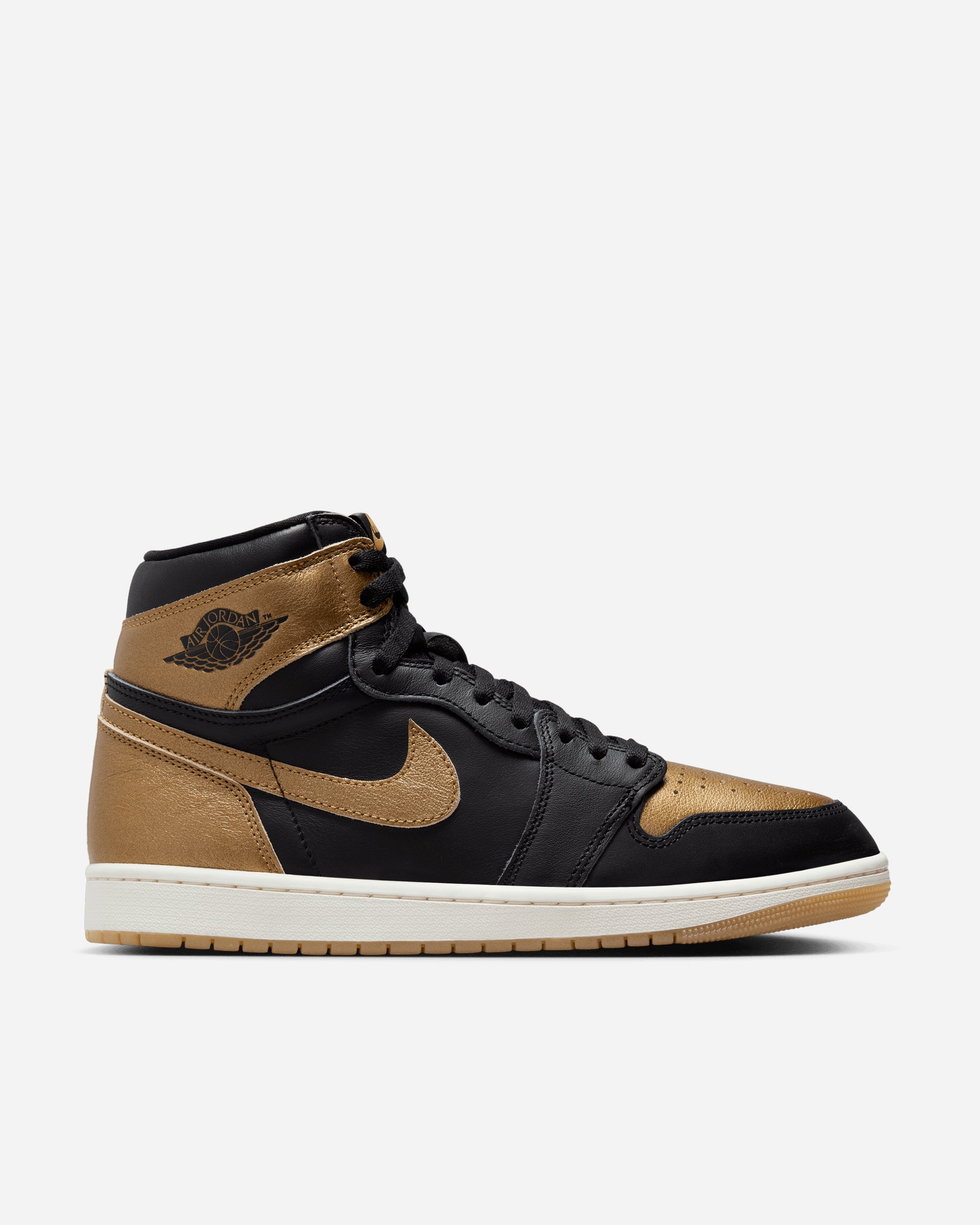 Jordan Brand Air Jordan 1 Retro High OG 'Black and Gold' BLACK/METALLIC GOLD-SAIL DZ5485-071