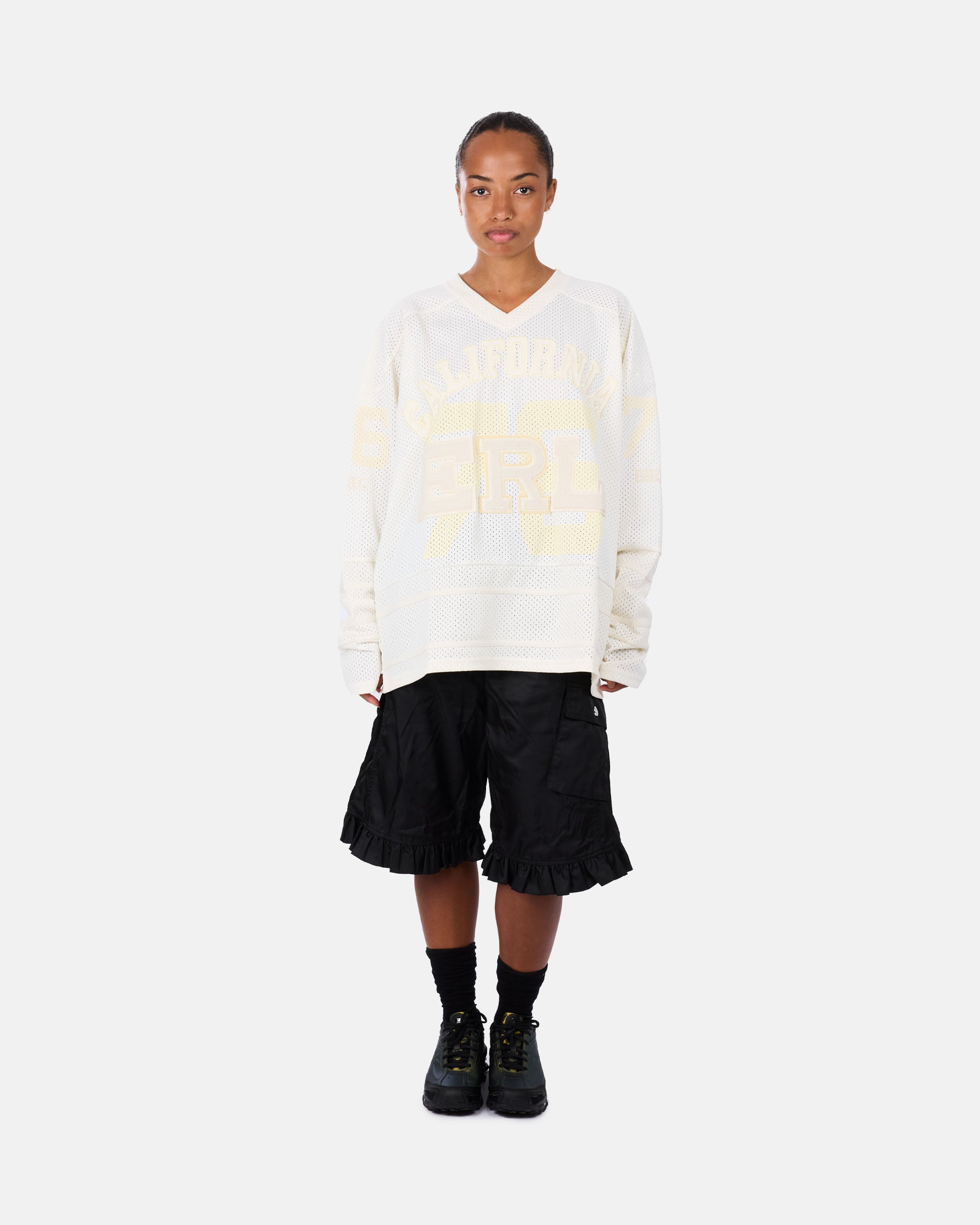 ERL California Hockey Jersey OFF WHITE ERL11T013