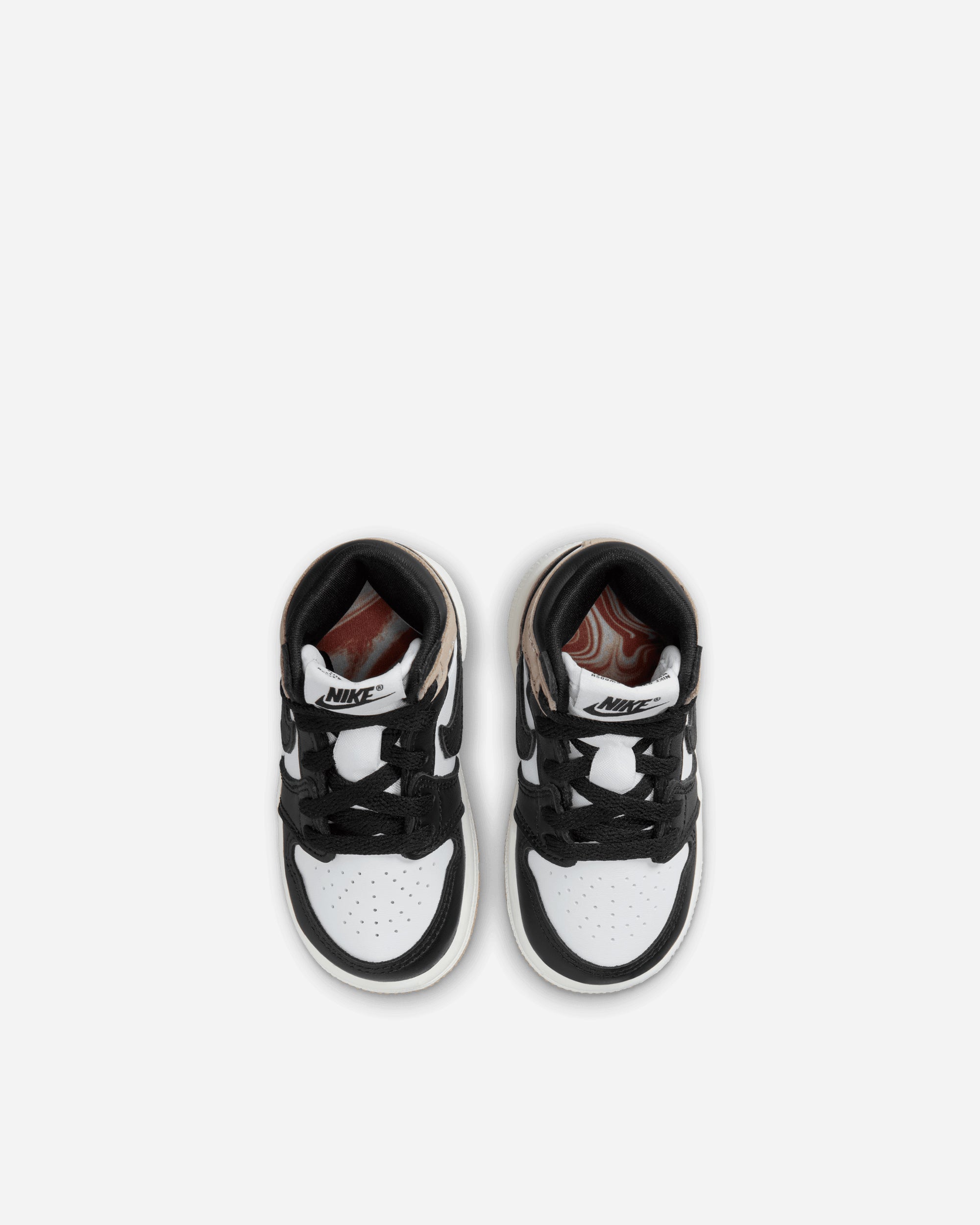 Jordan Brand Jordan 1 Retro High 'Latte' (Toddler) BLACK/BROWN FD2598-021