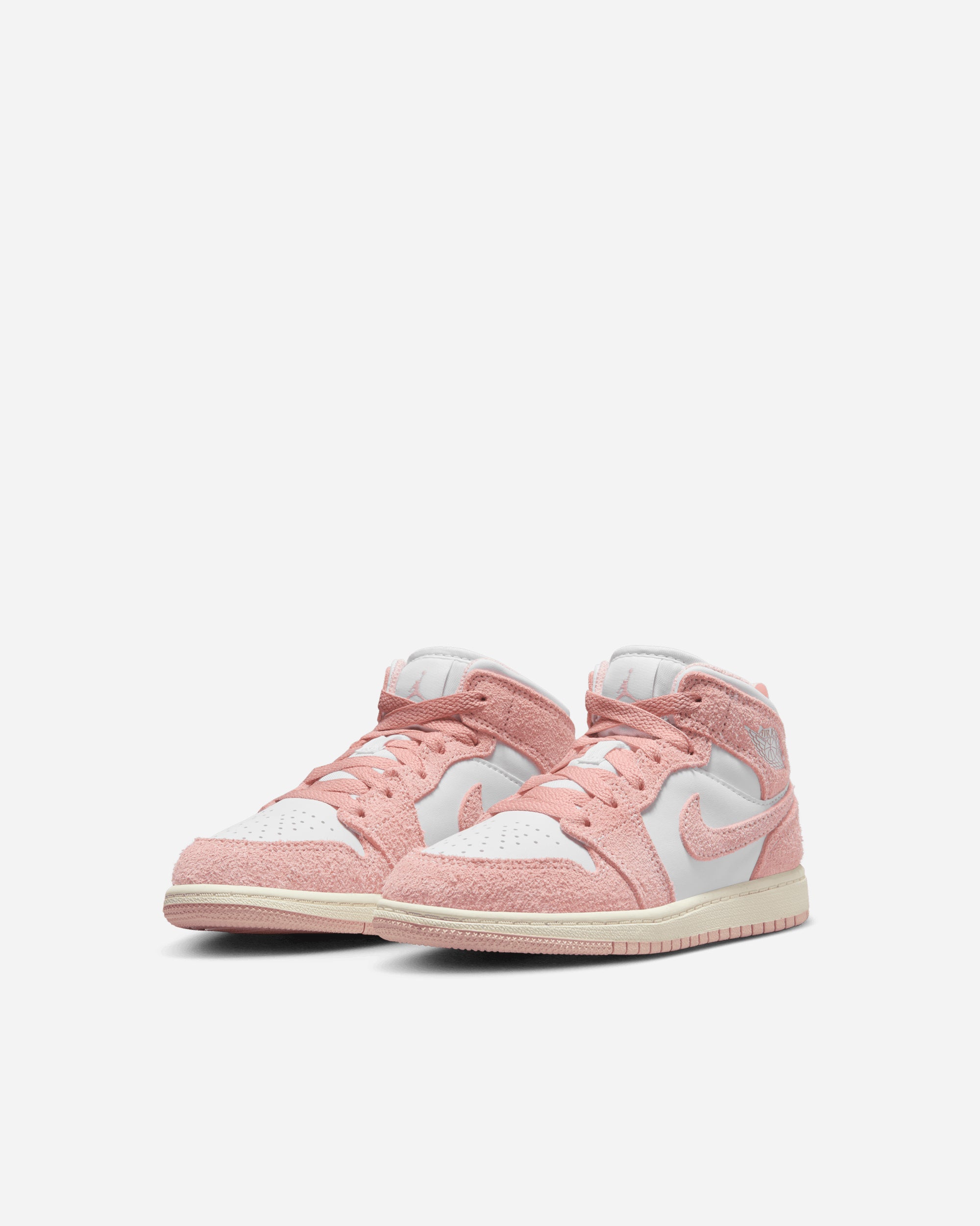 Jordan Brand Jordan 1 Mid 'Legend Pink' (Preschool) WHITE/LEGEND PINK-SAIL FN7493-161