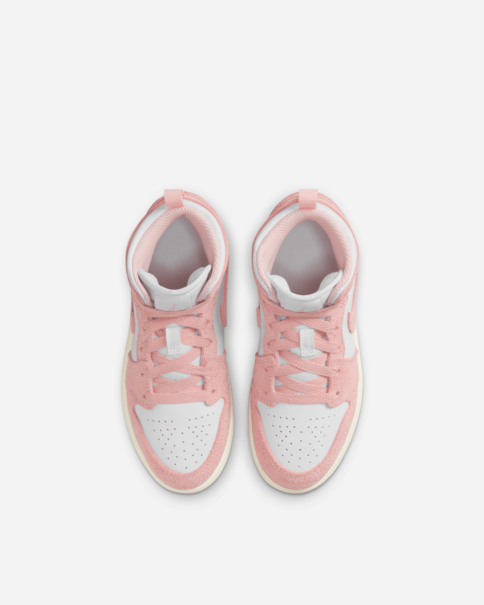 Jordan Brand Jordan 1 Mid 'Legend Pink' (Preschool) WHITE/LEGEND PINK-SAIL FN7493-161