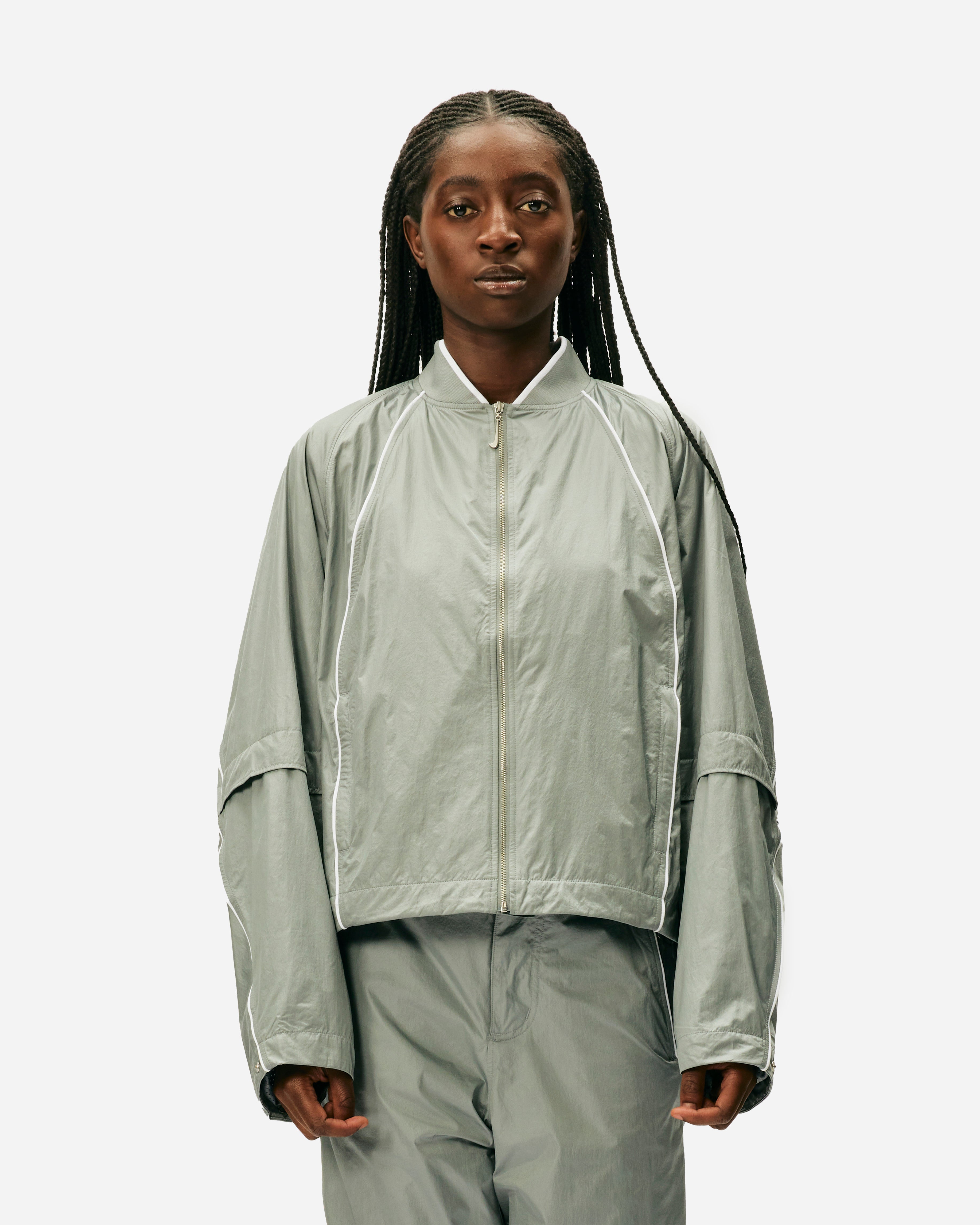 Nike Nike x JACQUEMUS Track Jacket PARTICLE GREY/WHITE FV5697-073