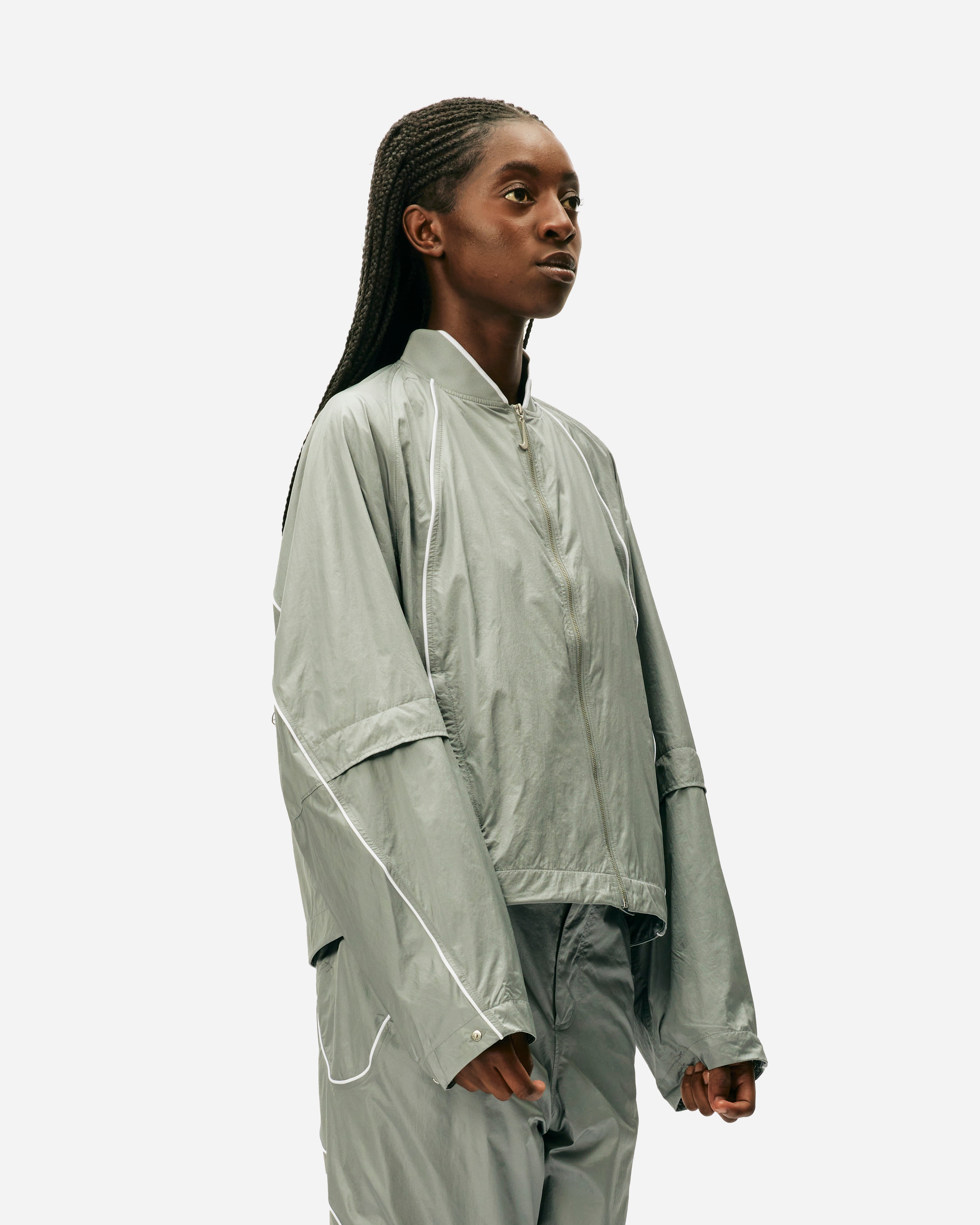 Nike Nike x JACQUEMUS Track Jacket PARTICLE GREY/WHITE FV5697-073