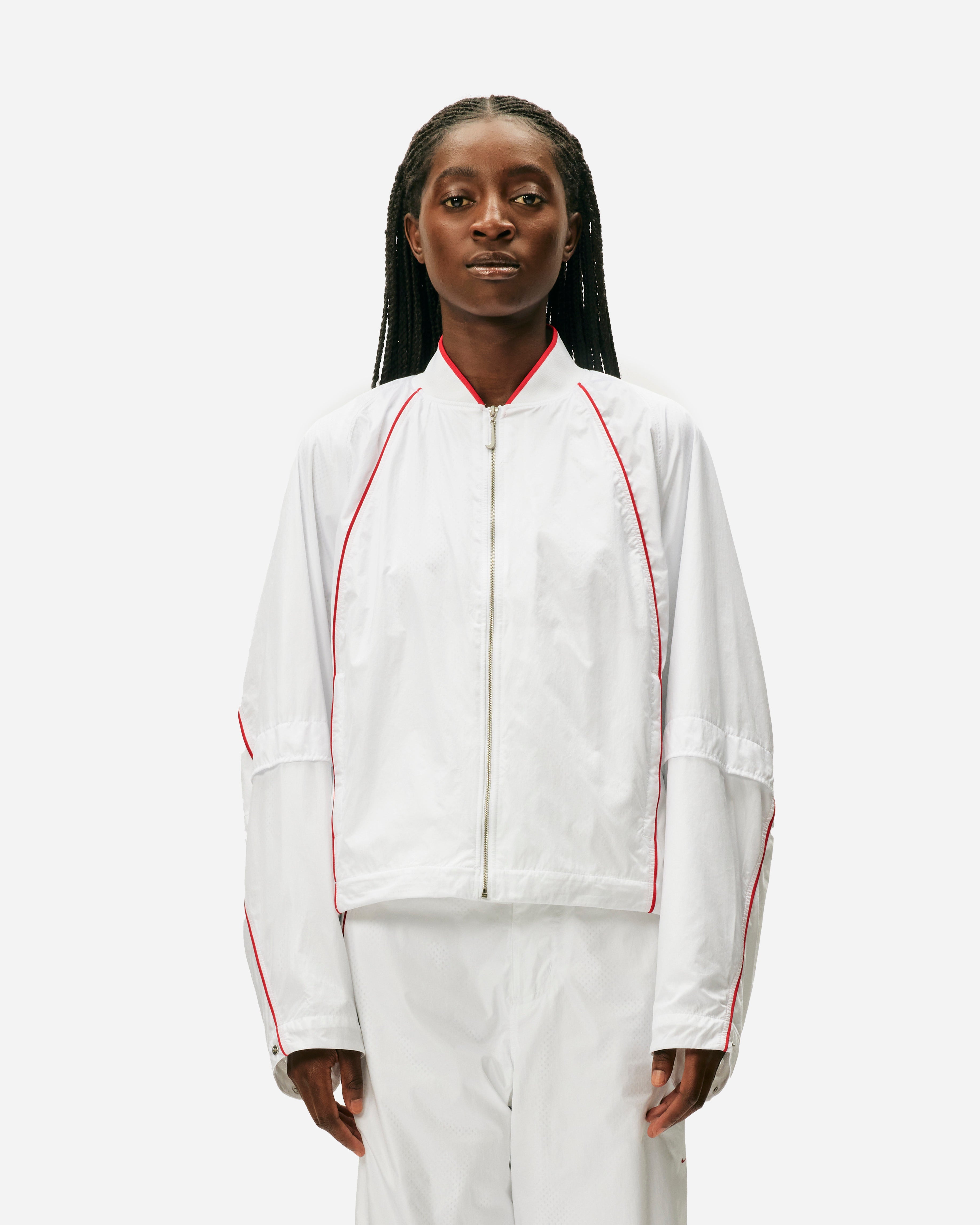 Nike Nike x JACQUEMUS Track Jacket WHITE/UNIVERSITY RED FV5697-100