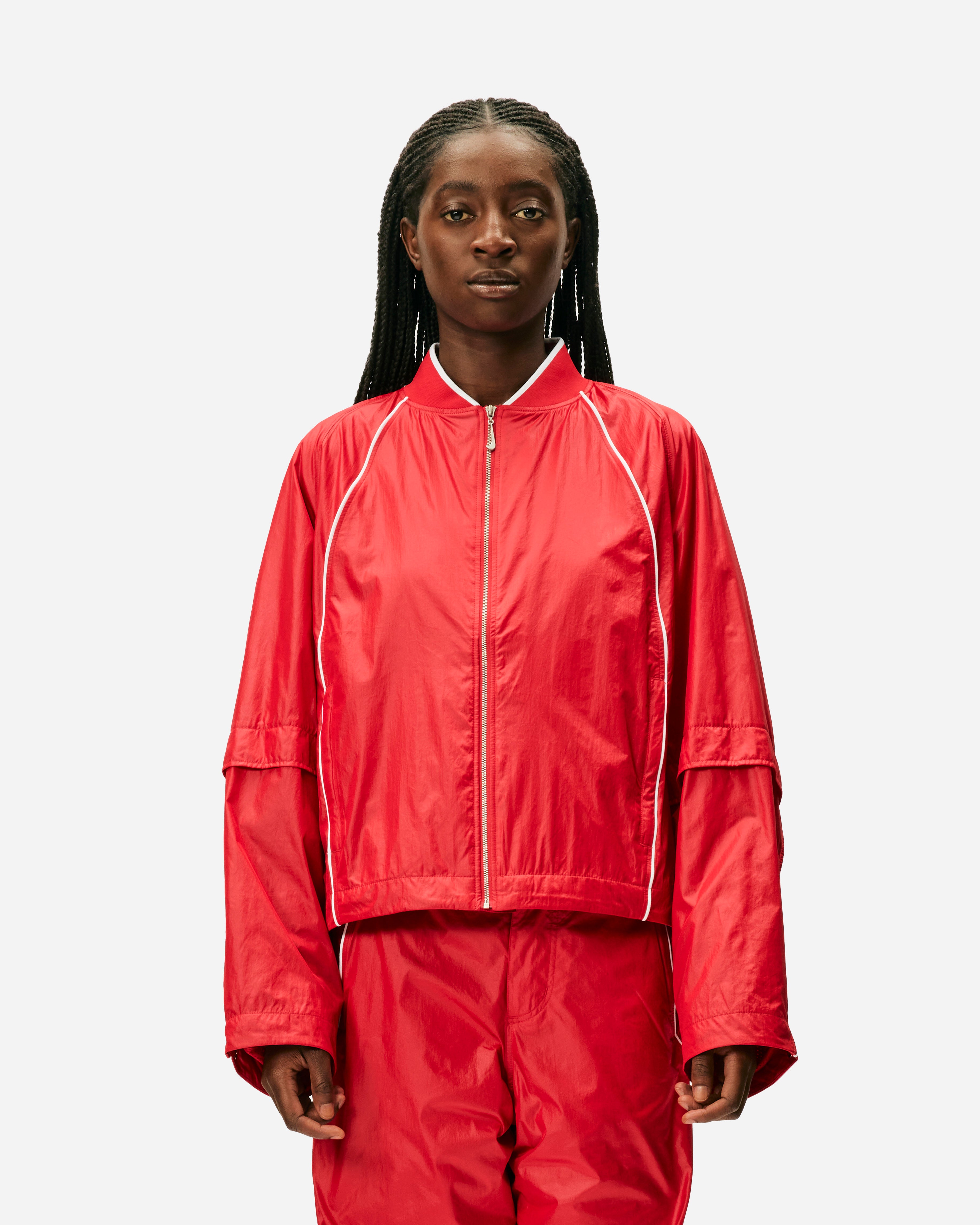 Nike Nike x JACQUEMUS Track Jacket UNIVERSITY RED/WHITE FV5697-642