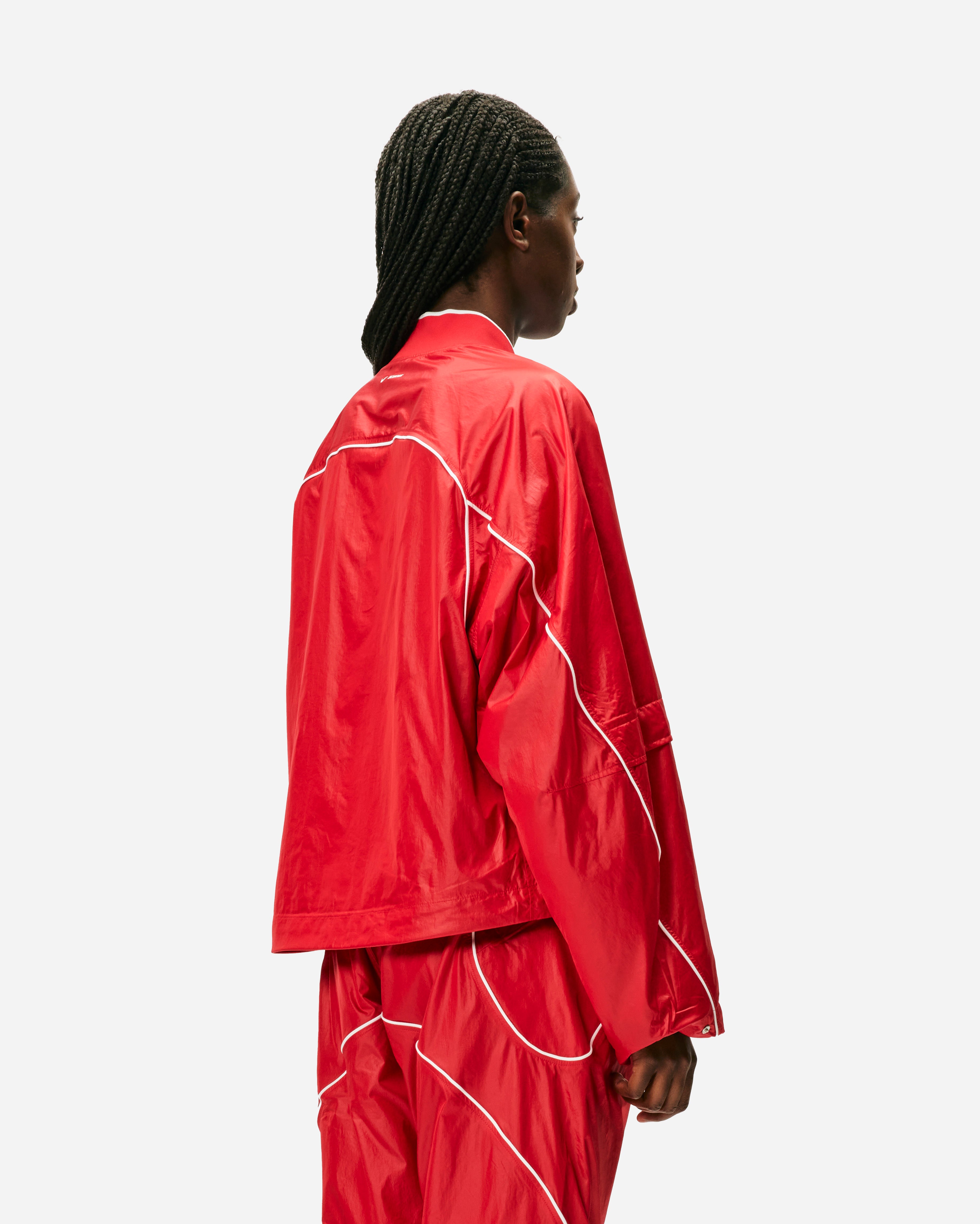 NIKE QS/TZ Nike x JACQUEMUS Track Jacket UNIVERSITY RED/WHITE FV5697-642