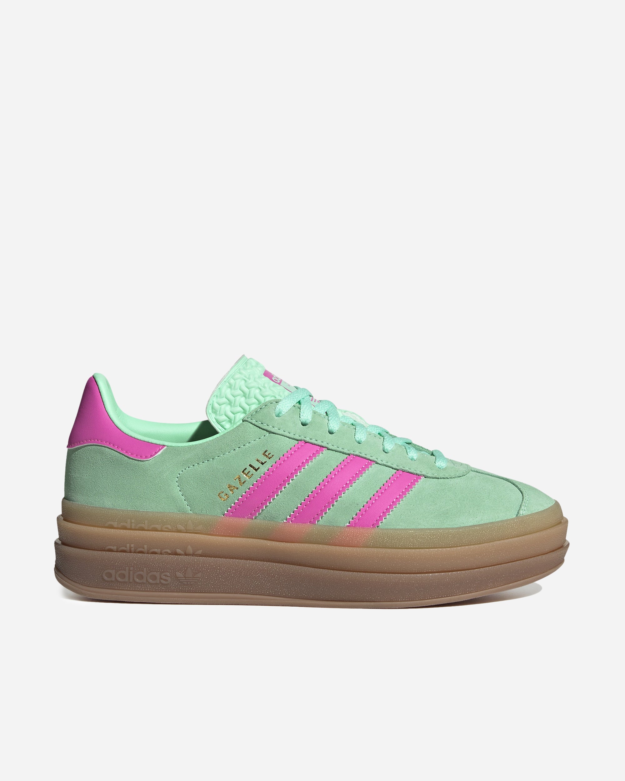 Adidas Ori Gazelle Bold Green/Pink H06125