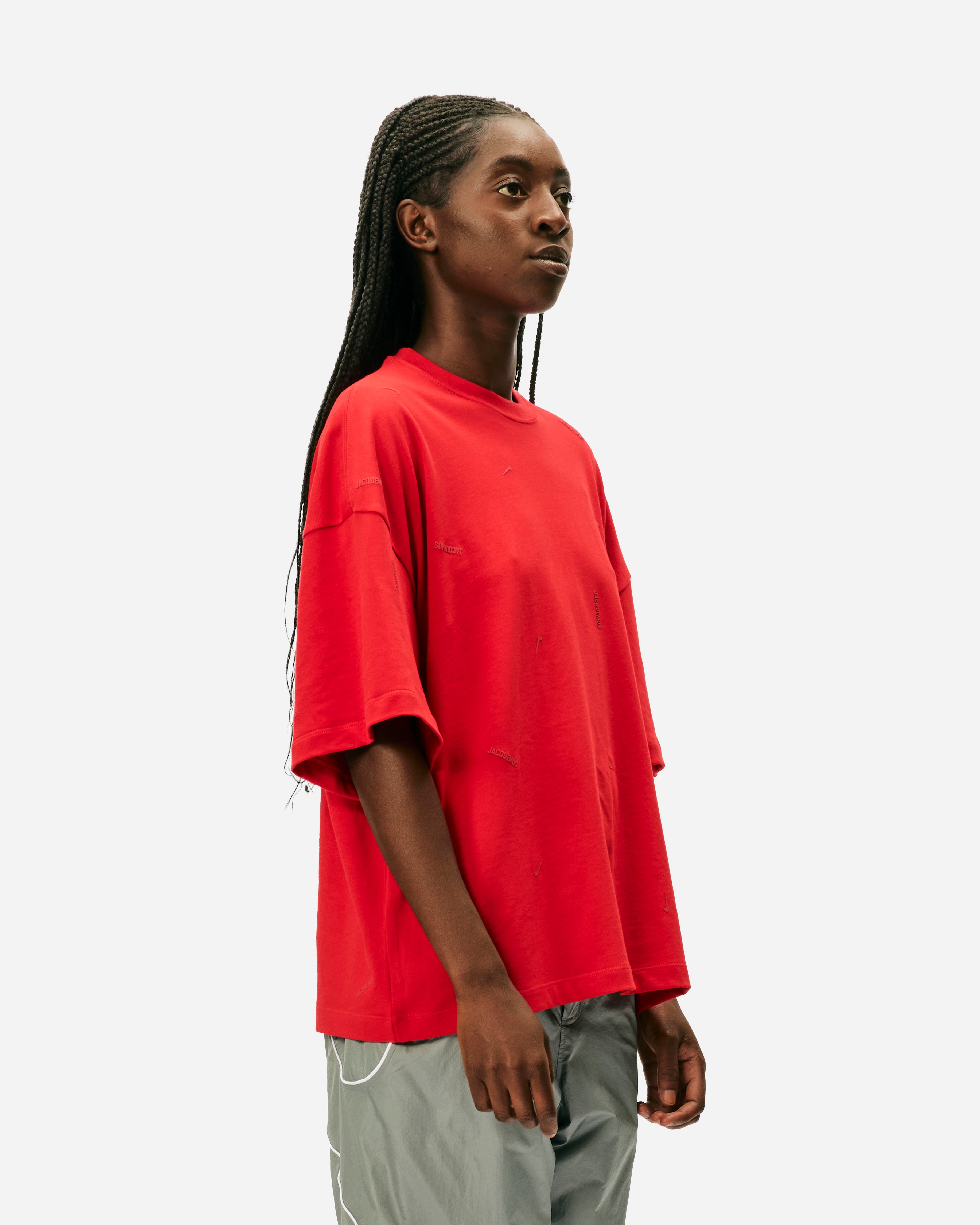 NIKE QS/TZ Nike x JACQUEMUS SS Tee UNIVERSITY RED HF7111-611