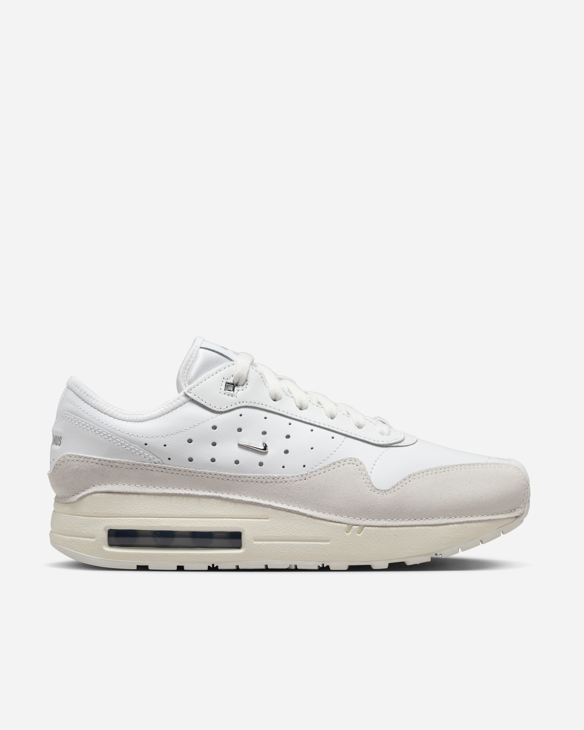 Nike Nike x JACQUEMUS Air Max 1 SUMMIT WHITE/METALLIC SILVER-S HM6690-100