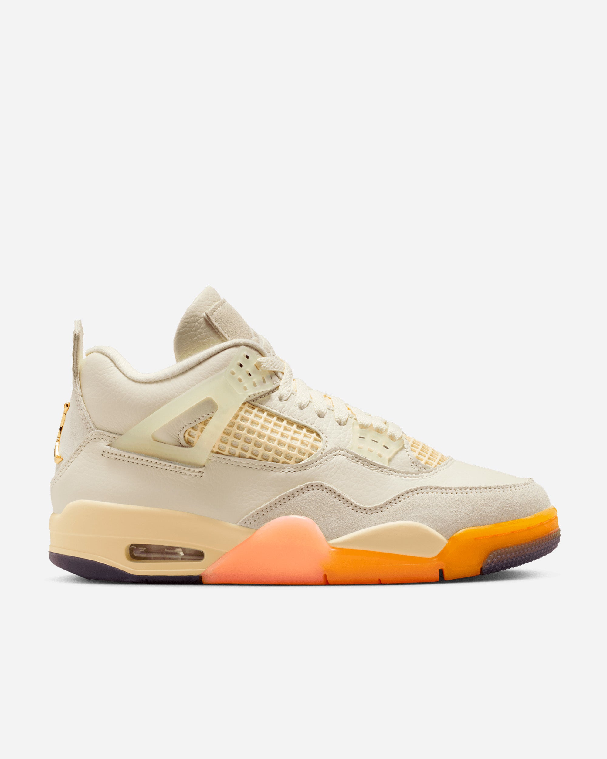 Jordan Brand Air Jordan 4 Retro "Birds of Paradise" COCONUT MILK/MUSLIN-BRIGHT MANGO HV0823-101