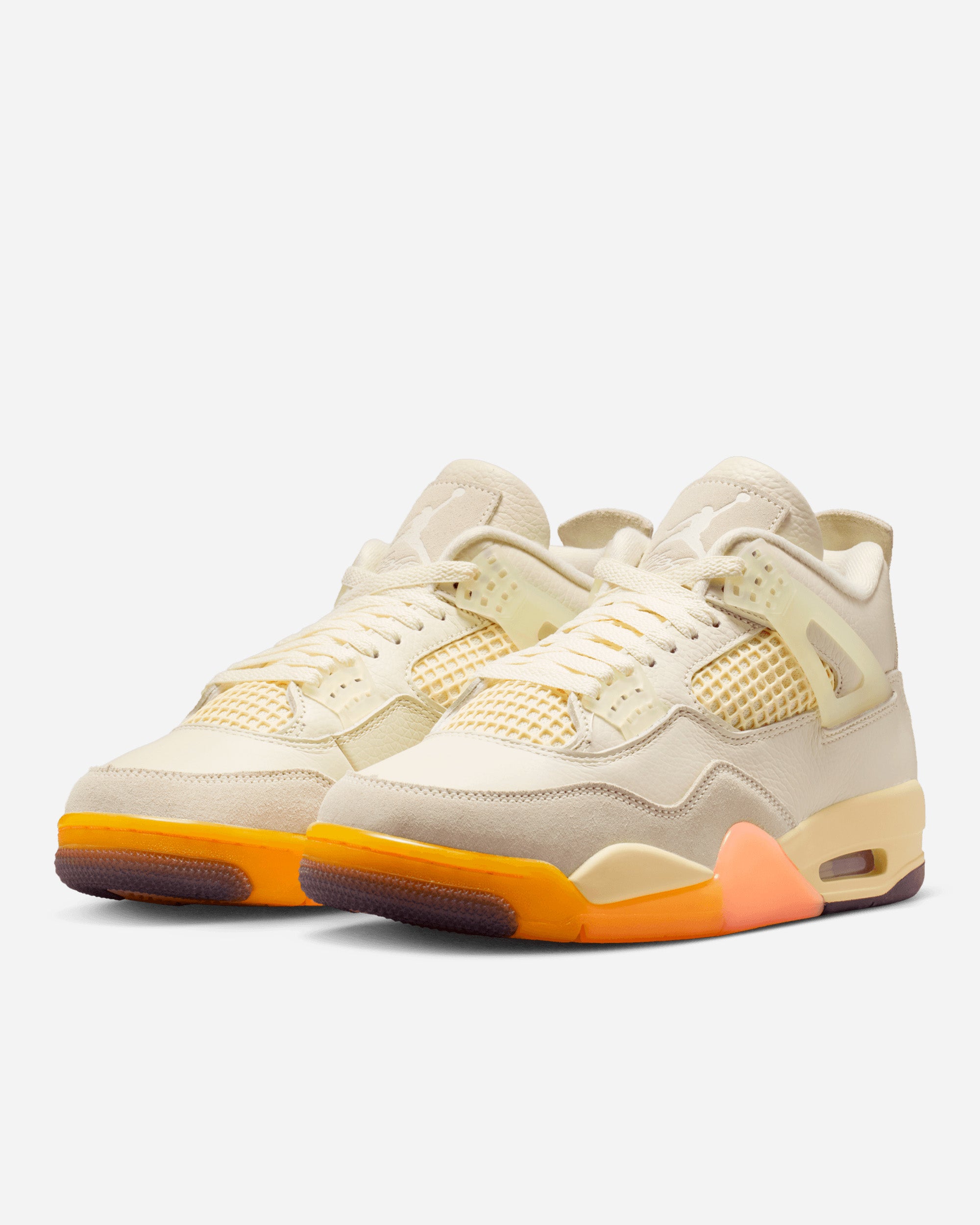 Jordan Brand Air Jordan 4 Retro "Birds of Paradise" COCONUT MILK/MUSLIN-BRIGHT MANGO HV0823-101
