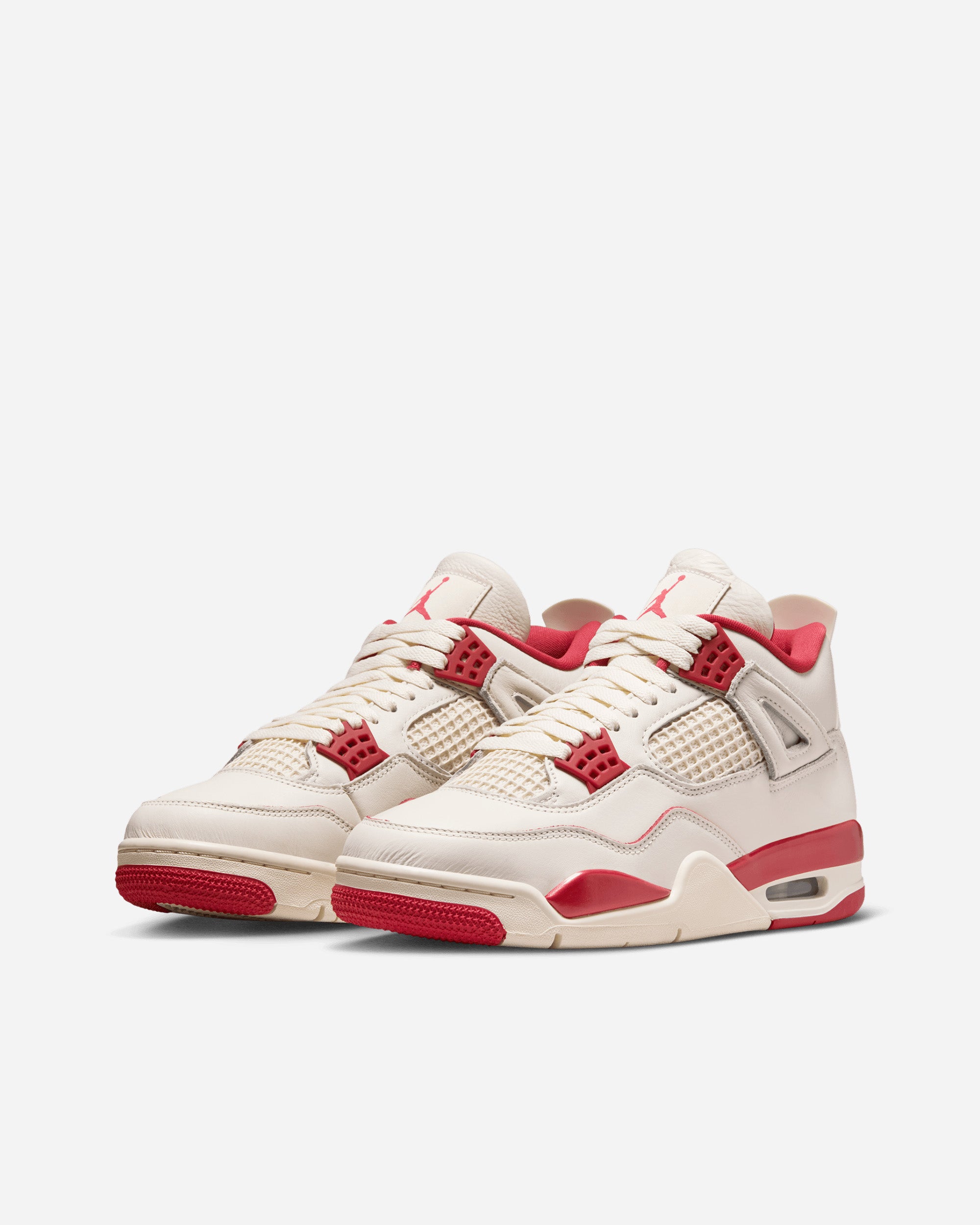 Jordan Brand Air Jordan 4 Retro Vday "Love Letter" PALE IVORY/SIERRA RED HV0823-108