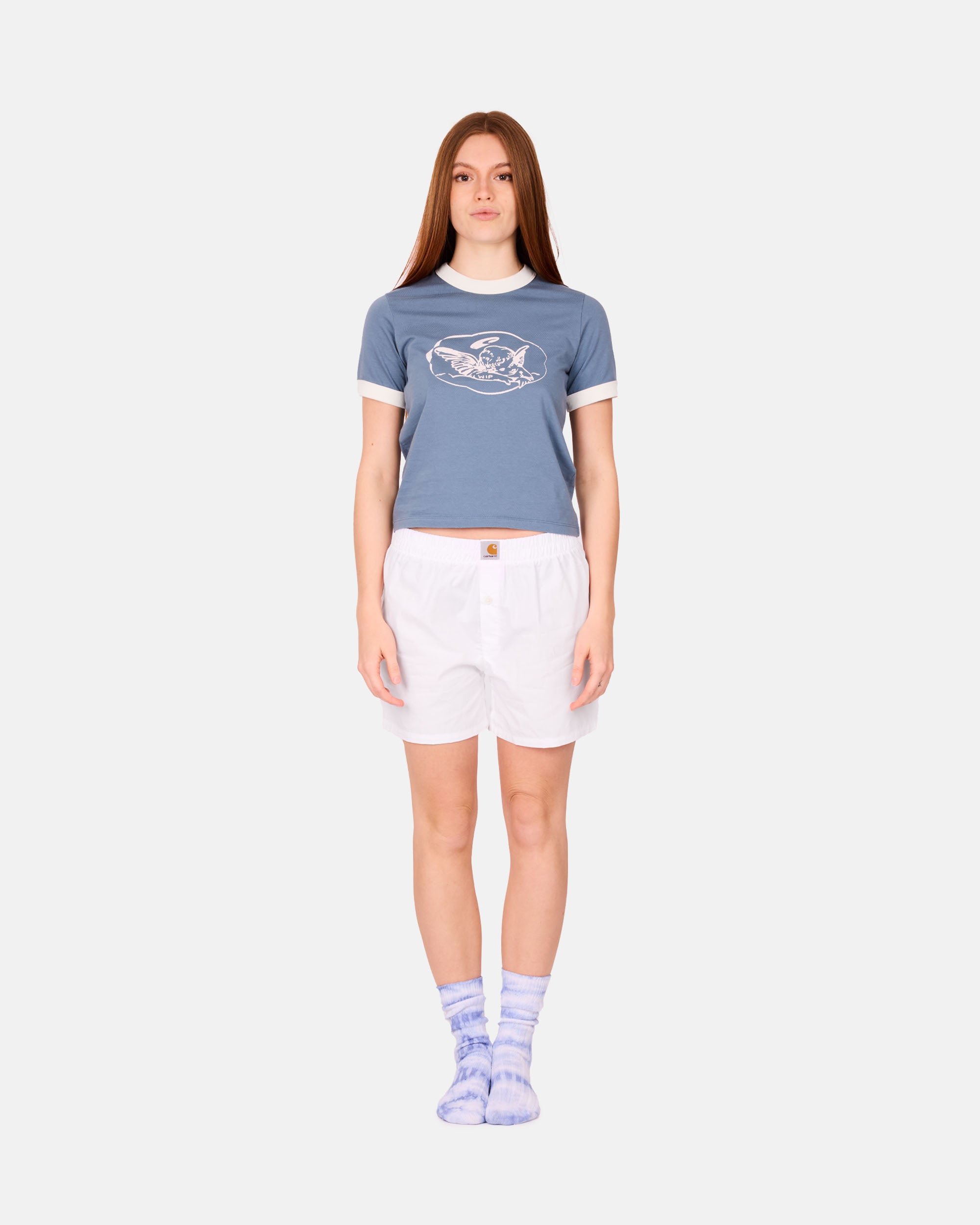 Carhartt WIP Cotton Boxer Cotton Poplin White I032355-02.XX