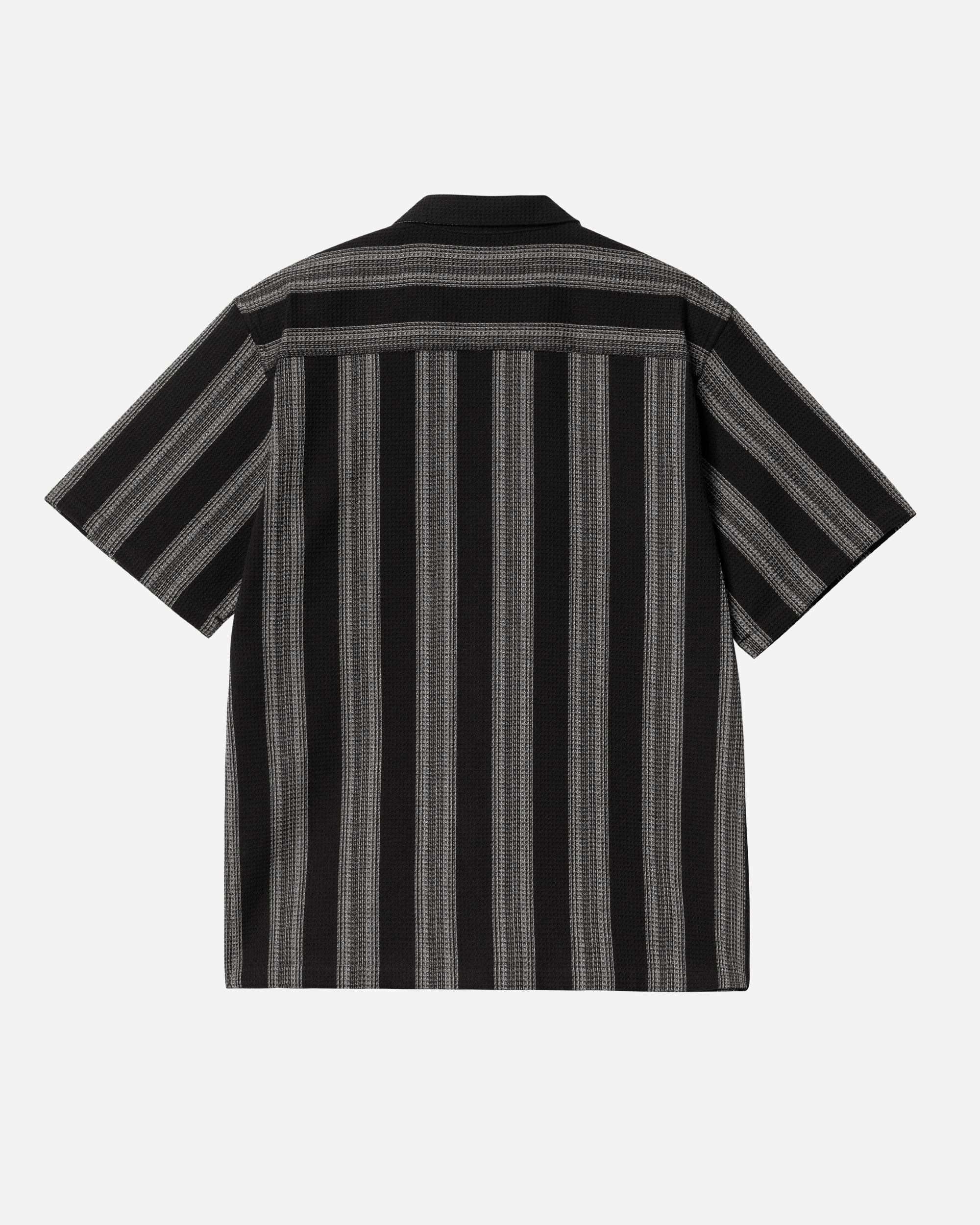 Carhartt WIP S/S Dodson Shirt Dodson Stripe, Black I033687-2A3XX