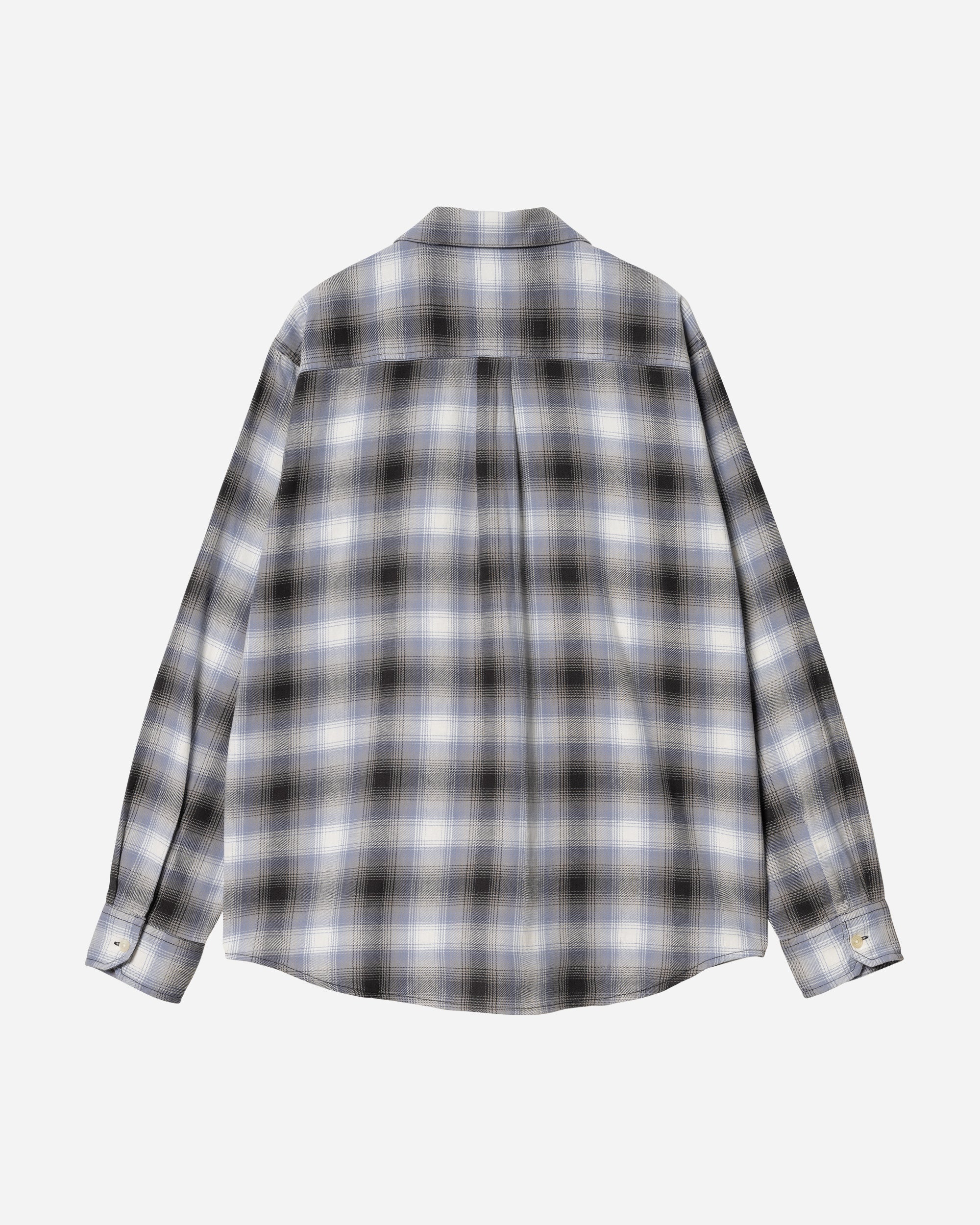 Carhartt WIP L/S Blanchard Shirt Blanchard Check, Charm Blue I033691-2ABXX