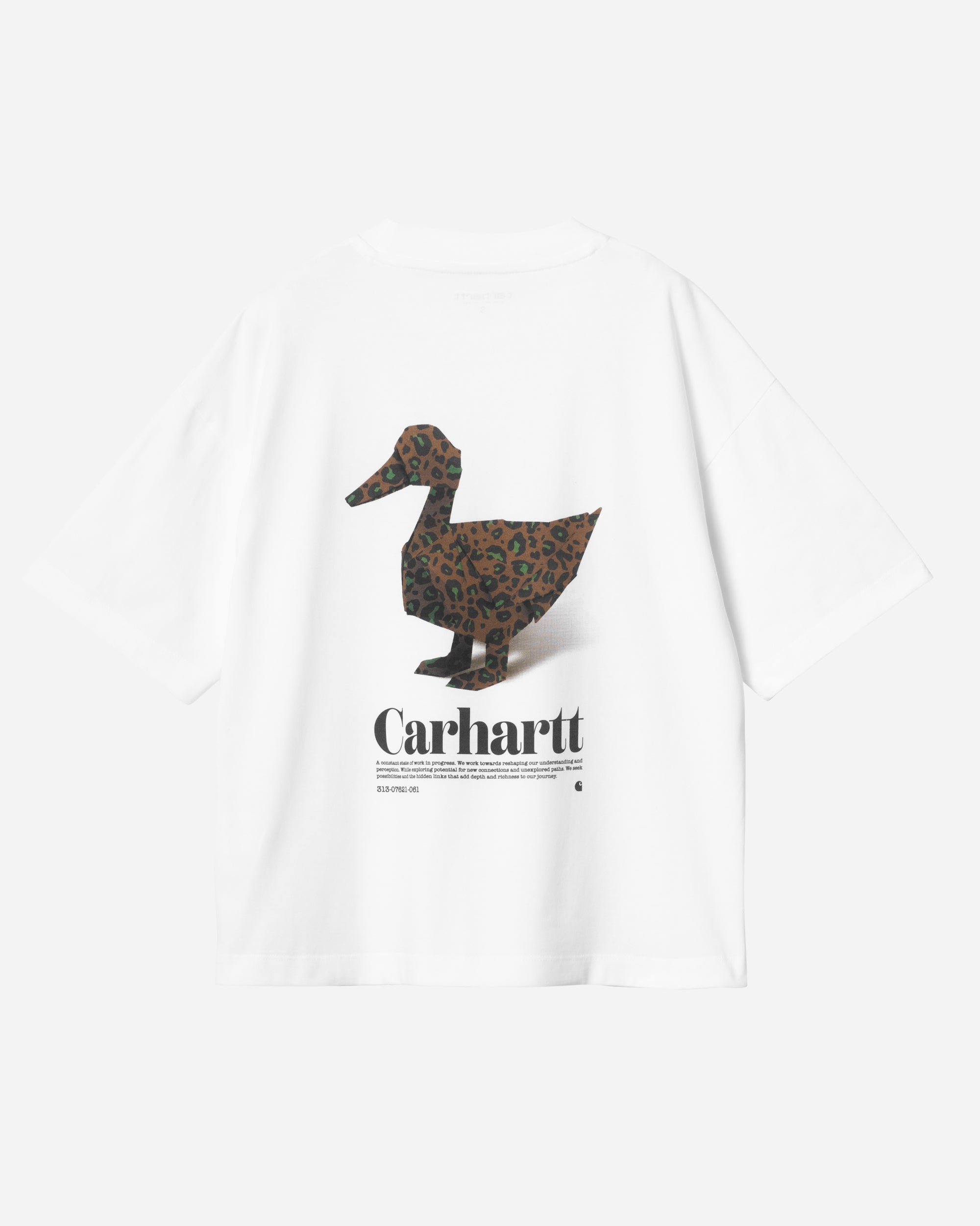 Carhartt WIP Fold Leo T-Shirt White I034007-02XX