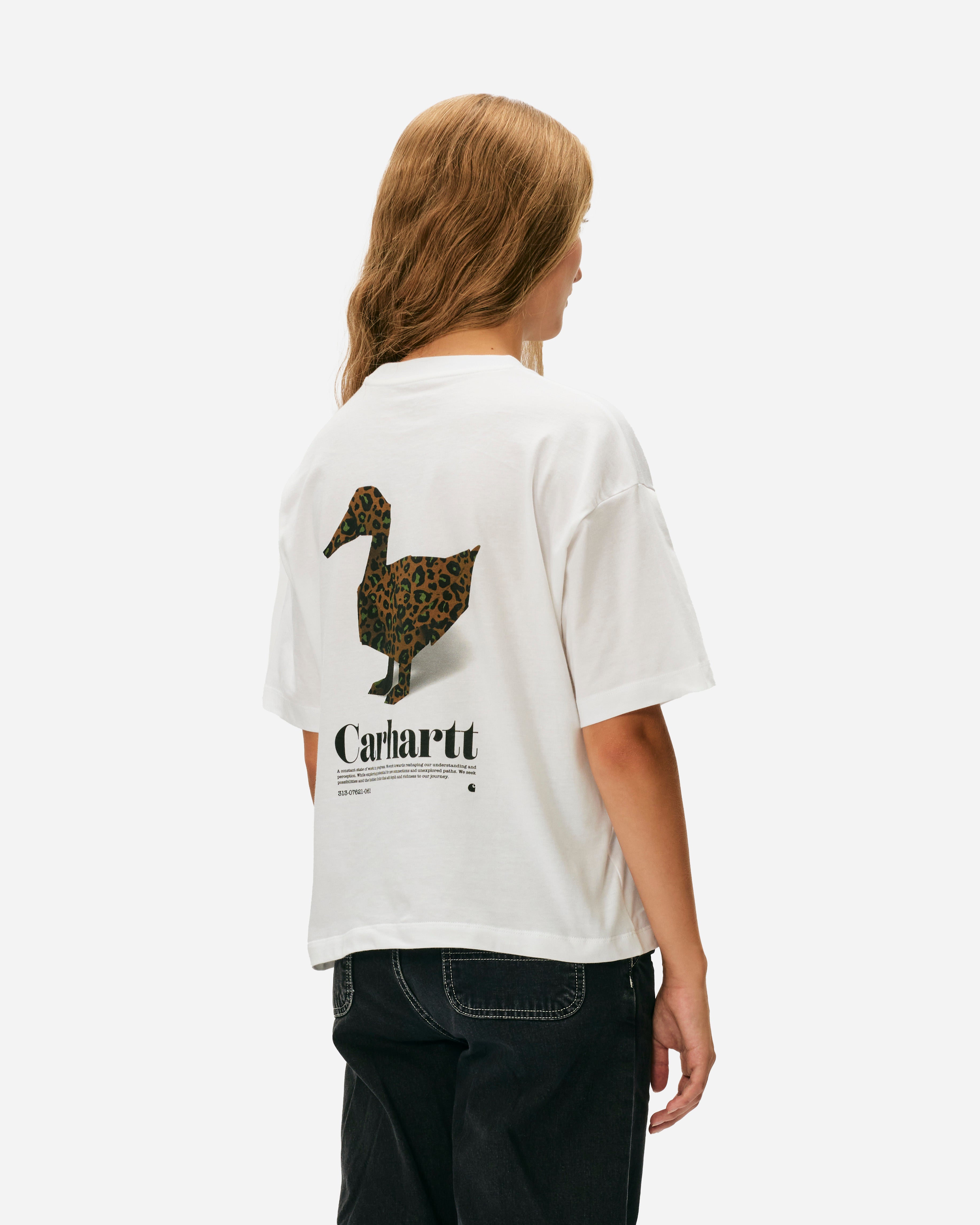 Carhartt WIP Fold Leo T-Shirt White I034007-02XX